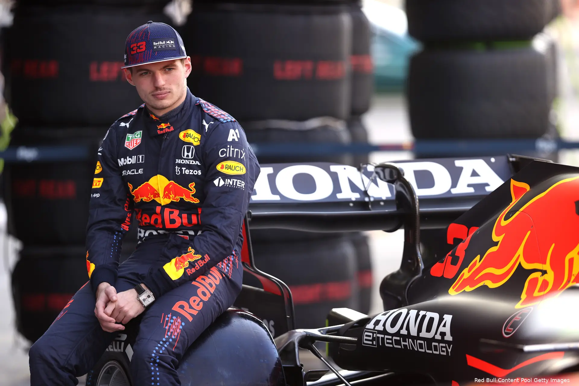 Verstappen preview zittend Abu Dhabi 2021