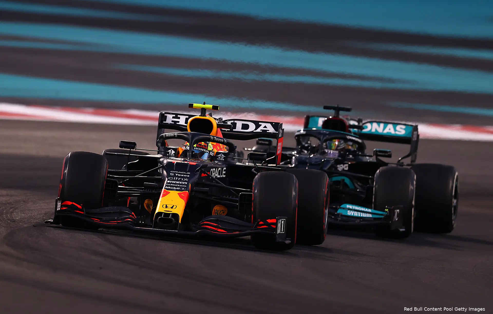 Sergio Perez Lewis Hamilton
