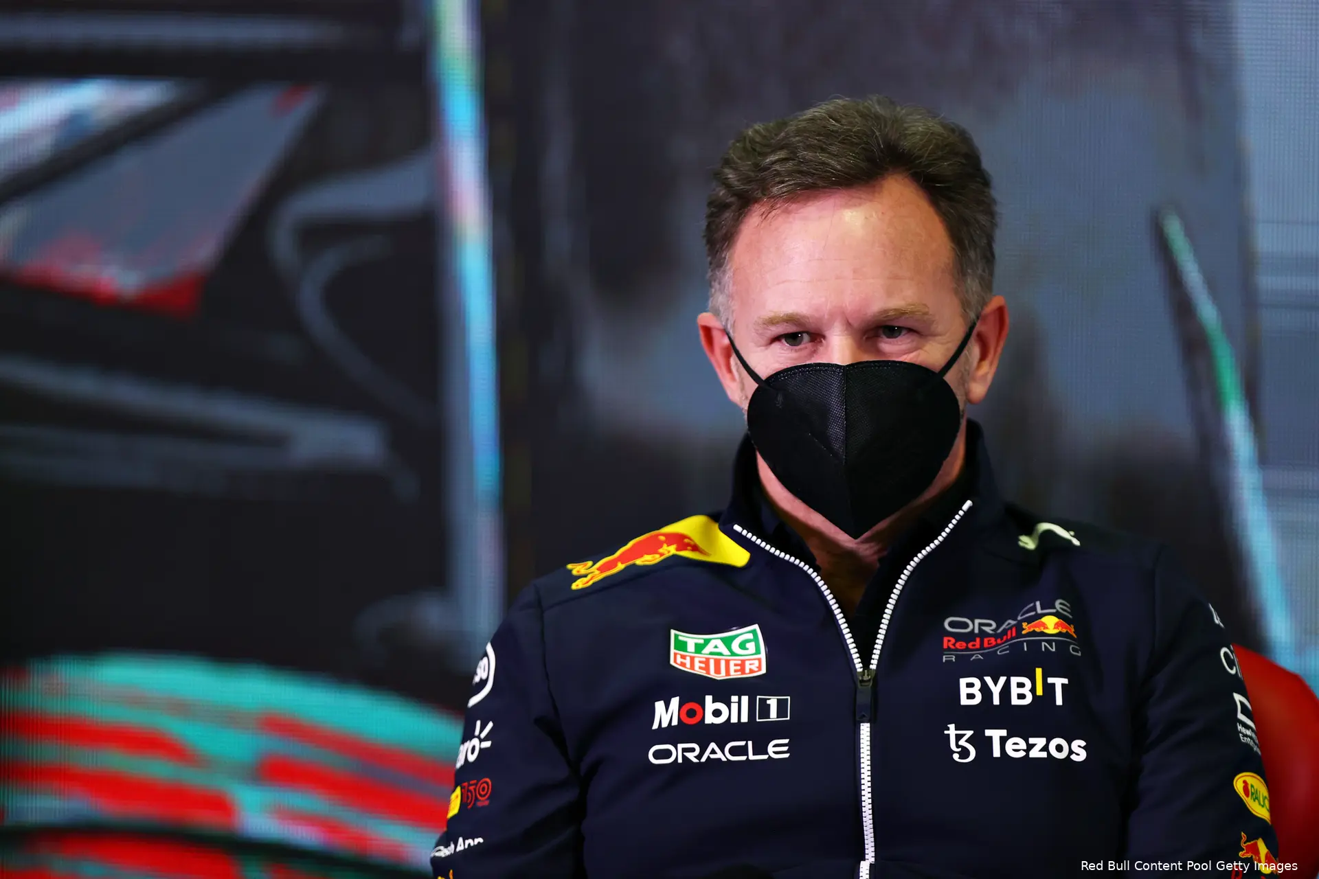 Christian Horner Red Bull Racing Test Barcelona