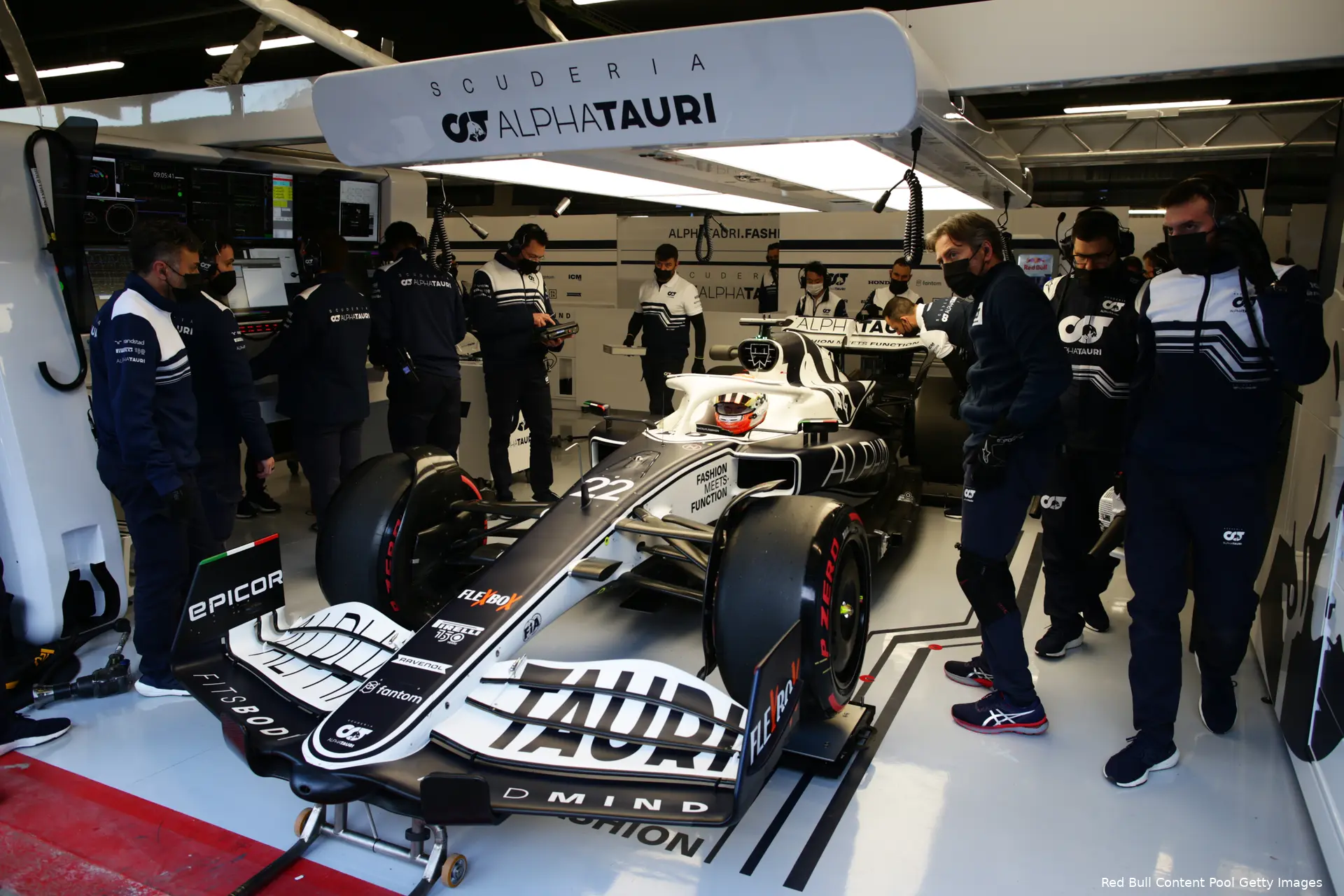 Testdag 1 Barcelona AlphaTauri