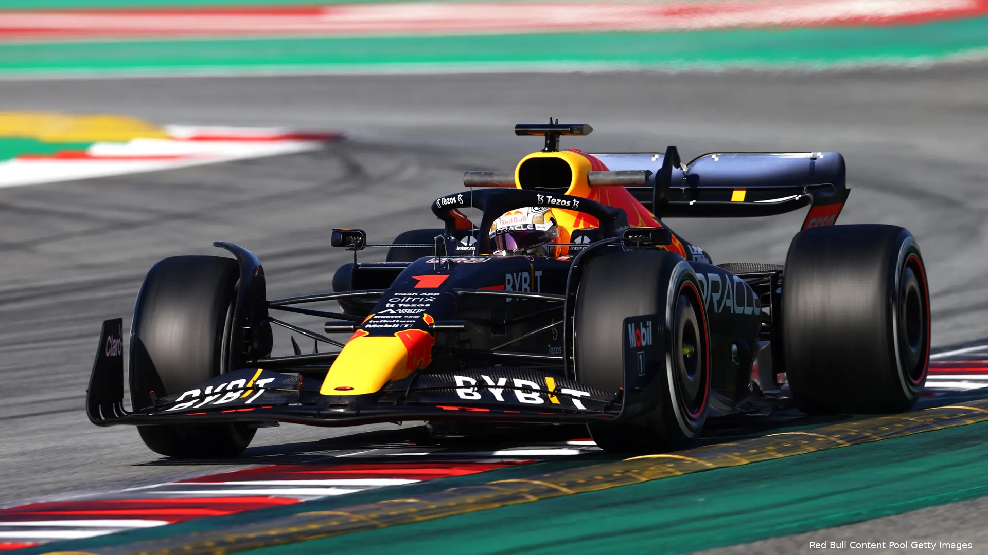 Verstappen Testdag Barcelona