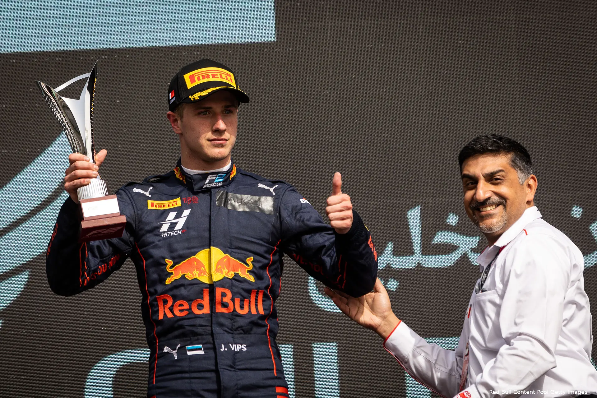 Jüri Vips Red Bull Junior Team Hitech Formule 2 F2 Bahrein