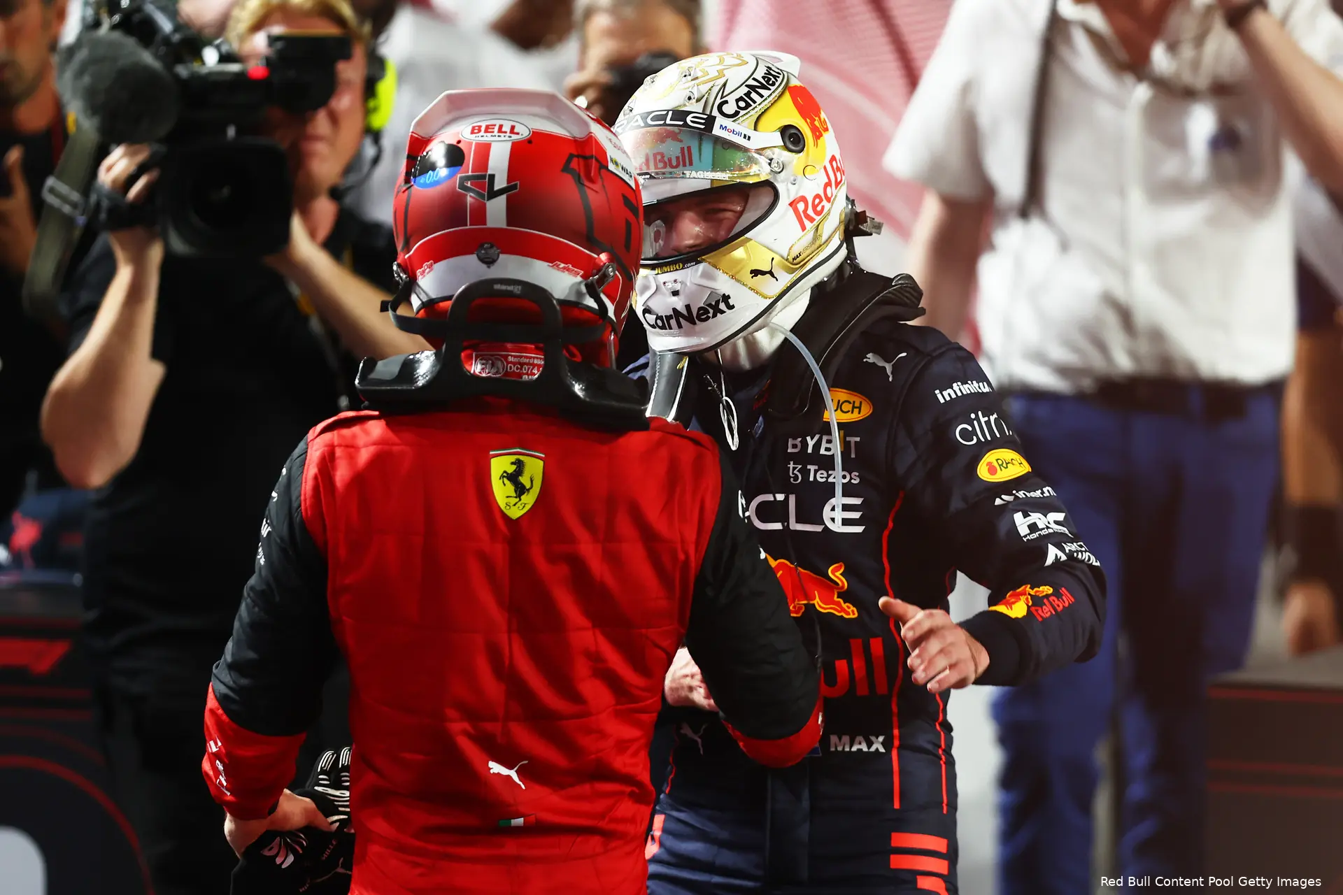 Max Verstappen Charles Leclerc Saoedi Arabie