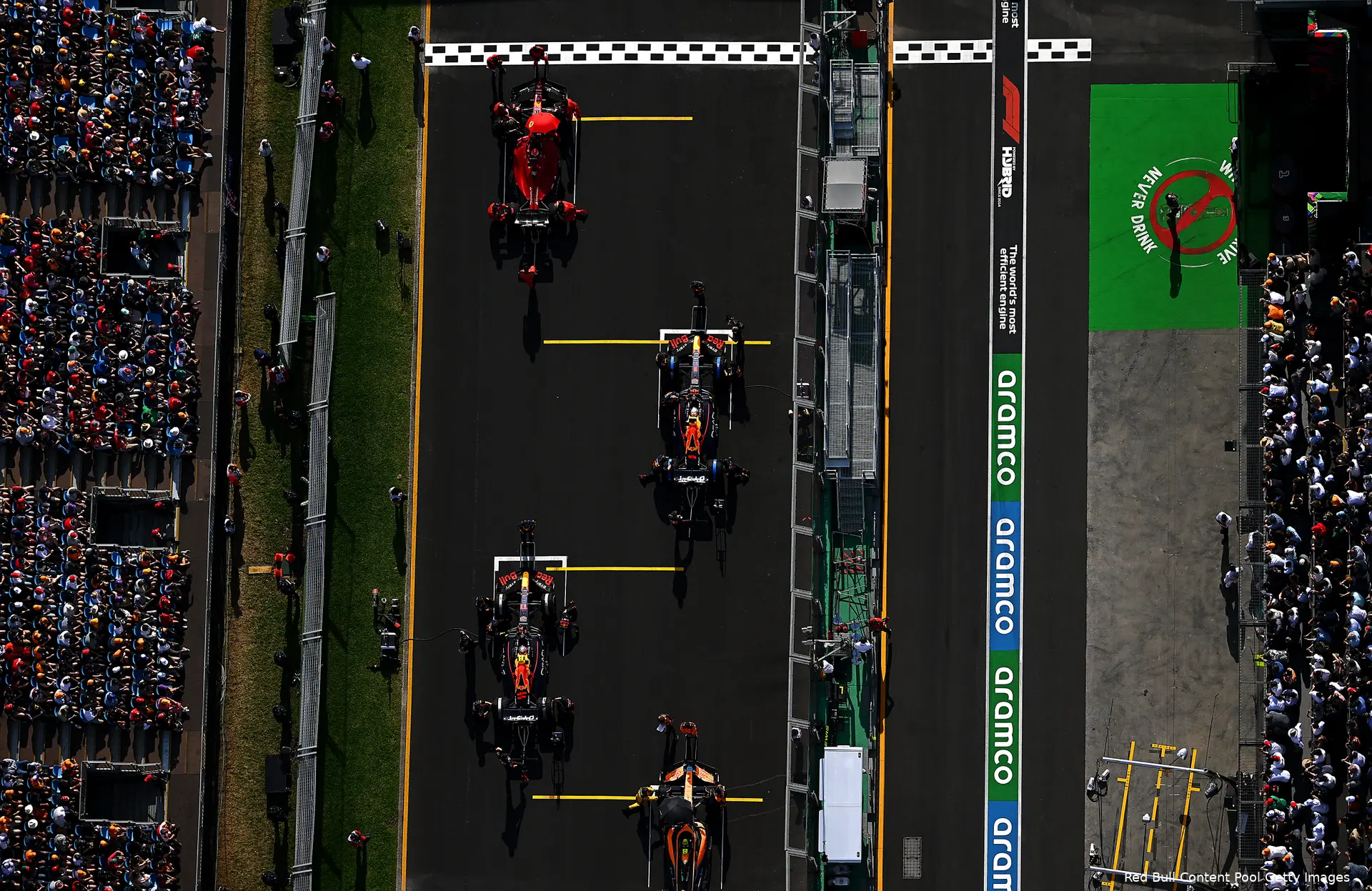 F1 grid australie