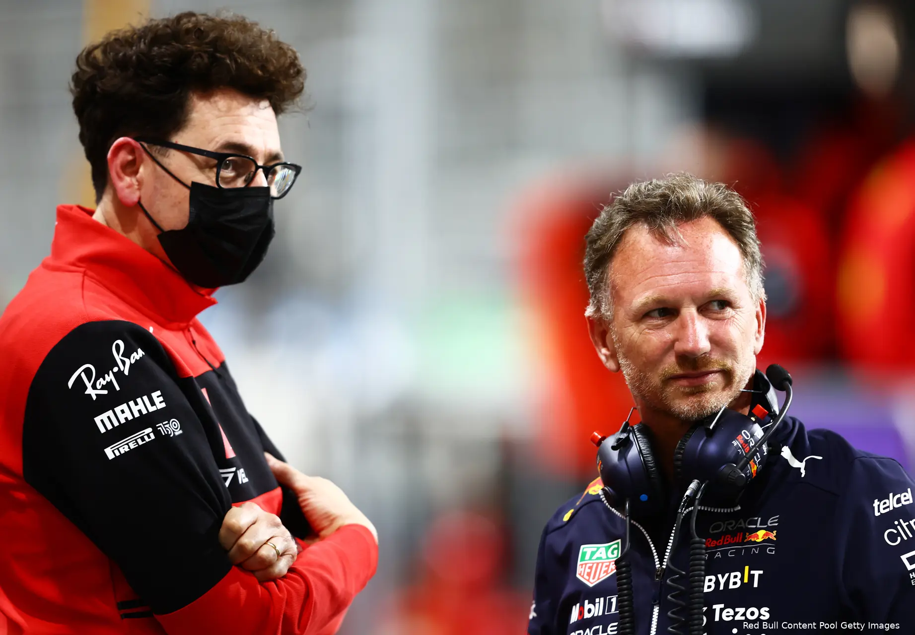Mattia Binotto Christian Horner