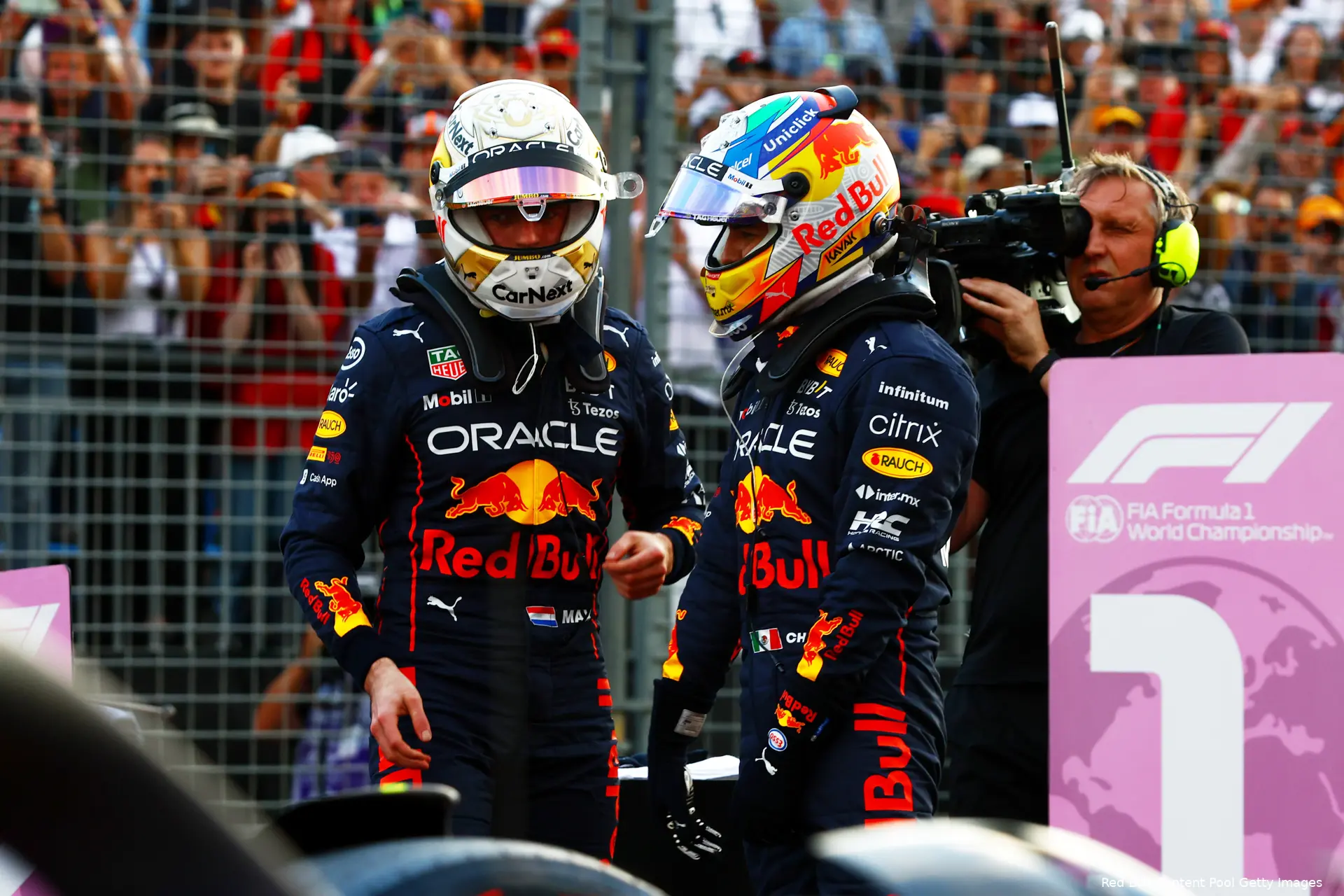 Max Verstappen Sergio Perez australie