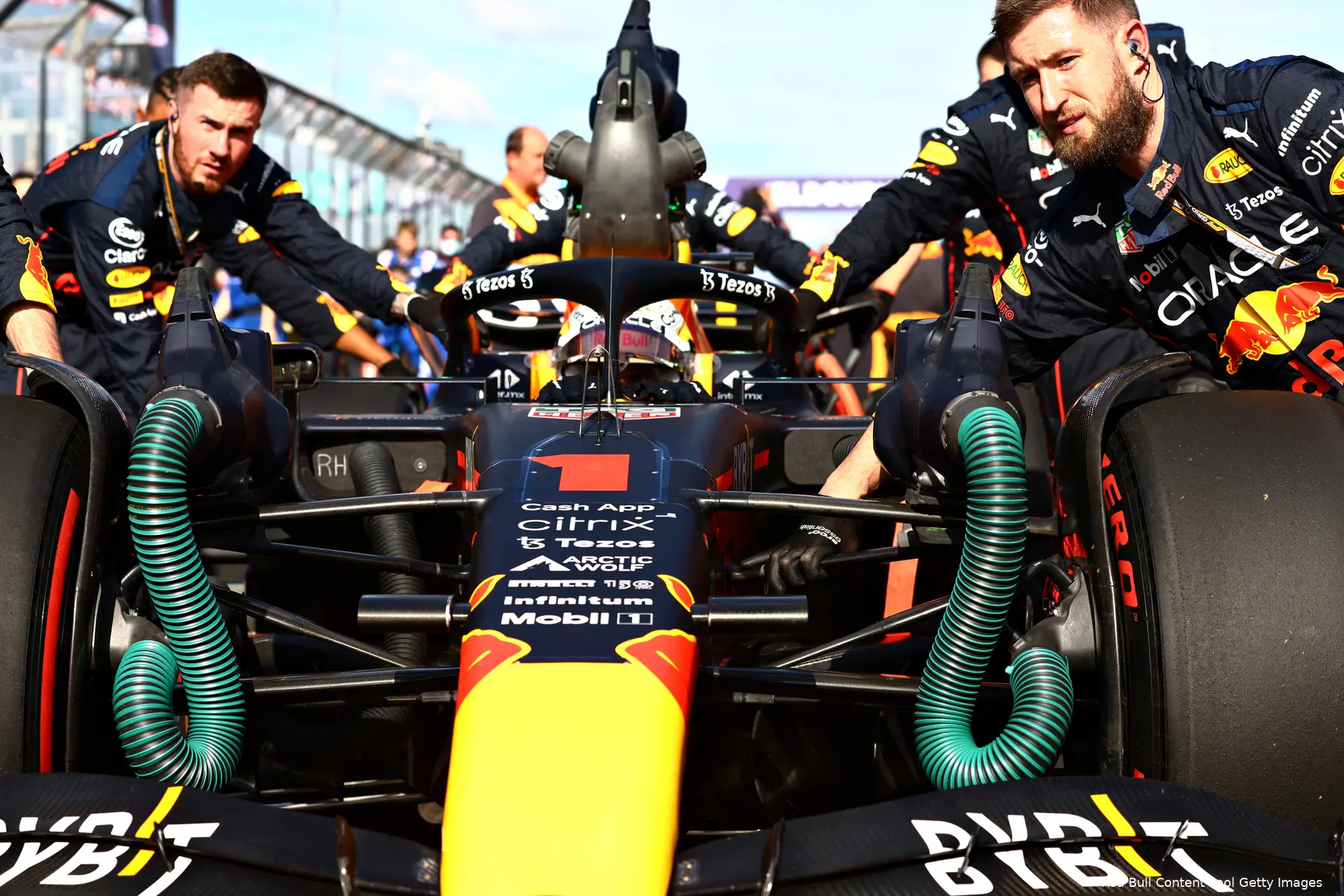 Red Bull Racing grid