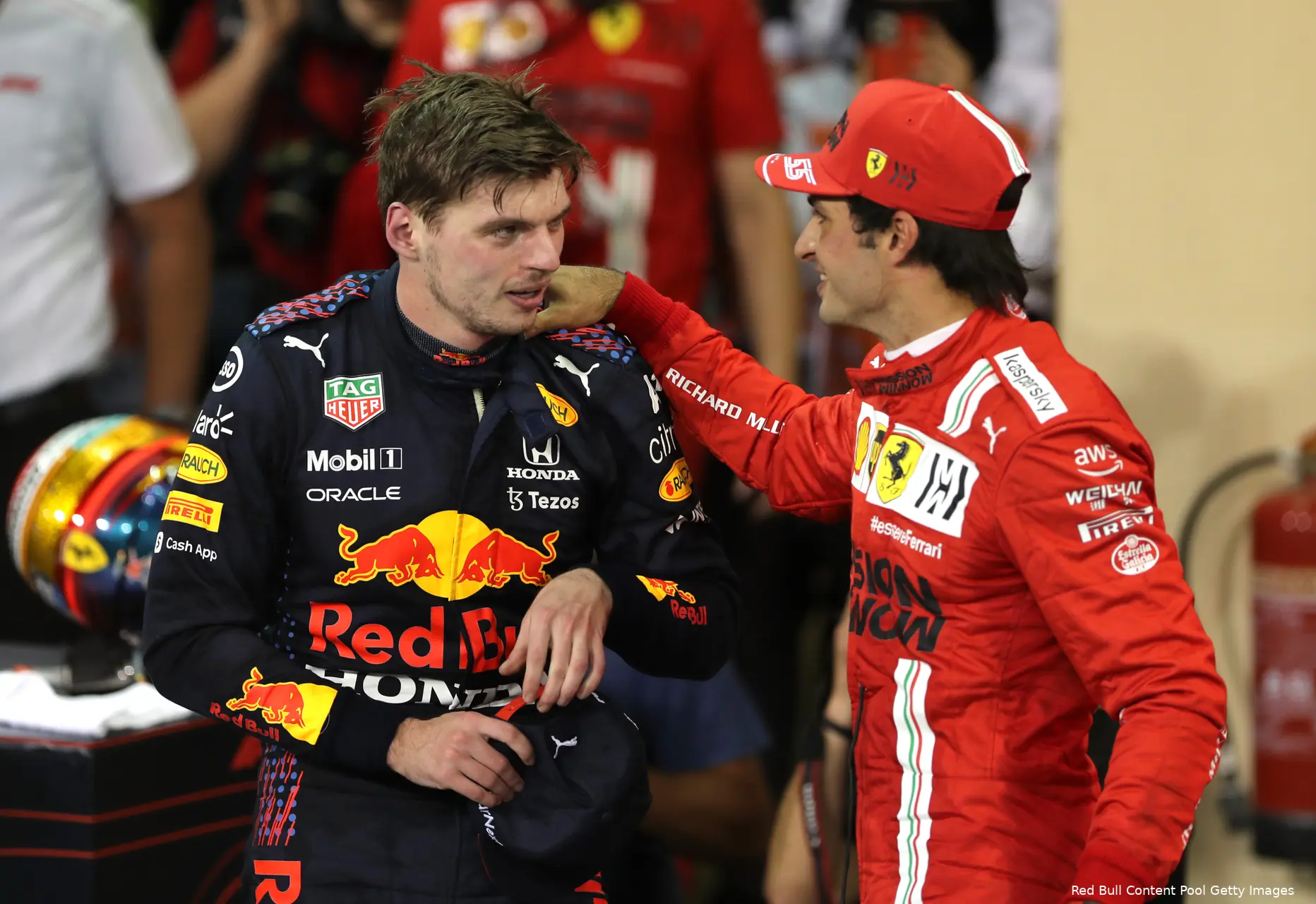 Max Verstappen Carlos Sainz