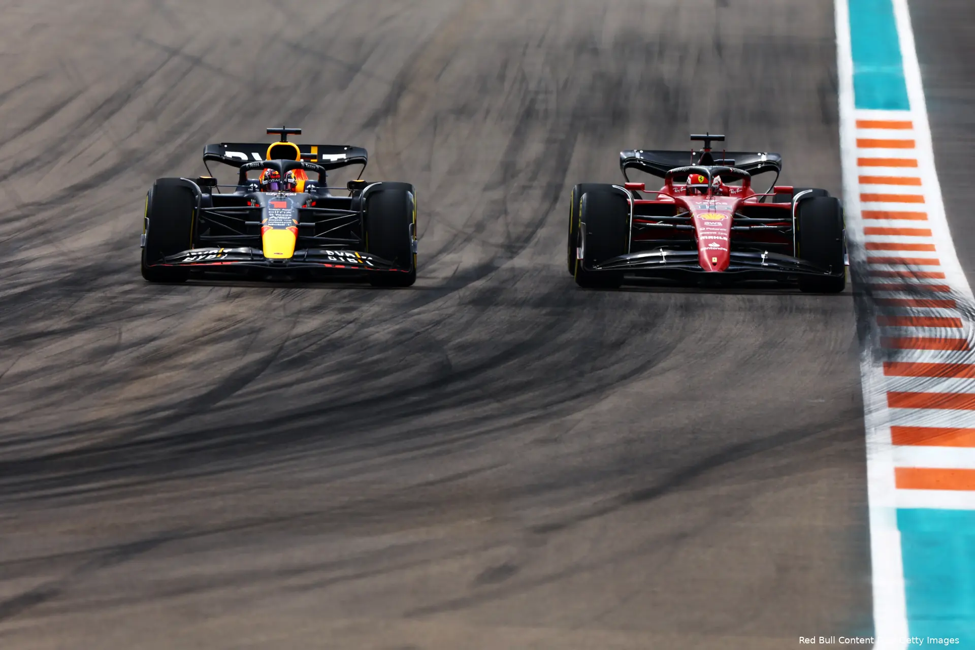 Max Verstappen Charles Leclerc Miami