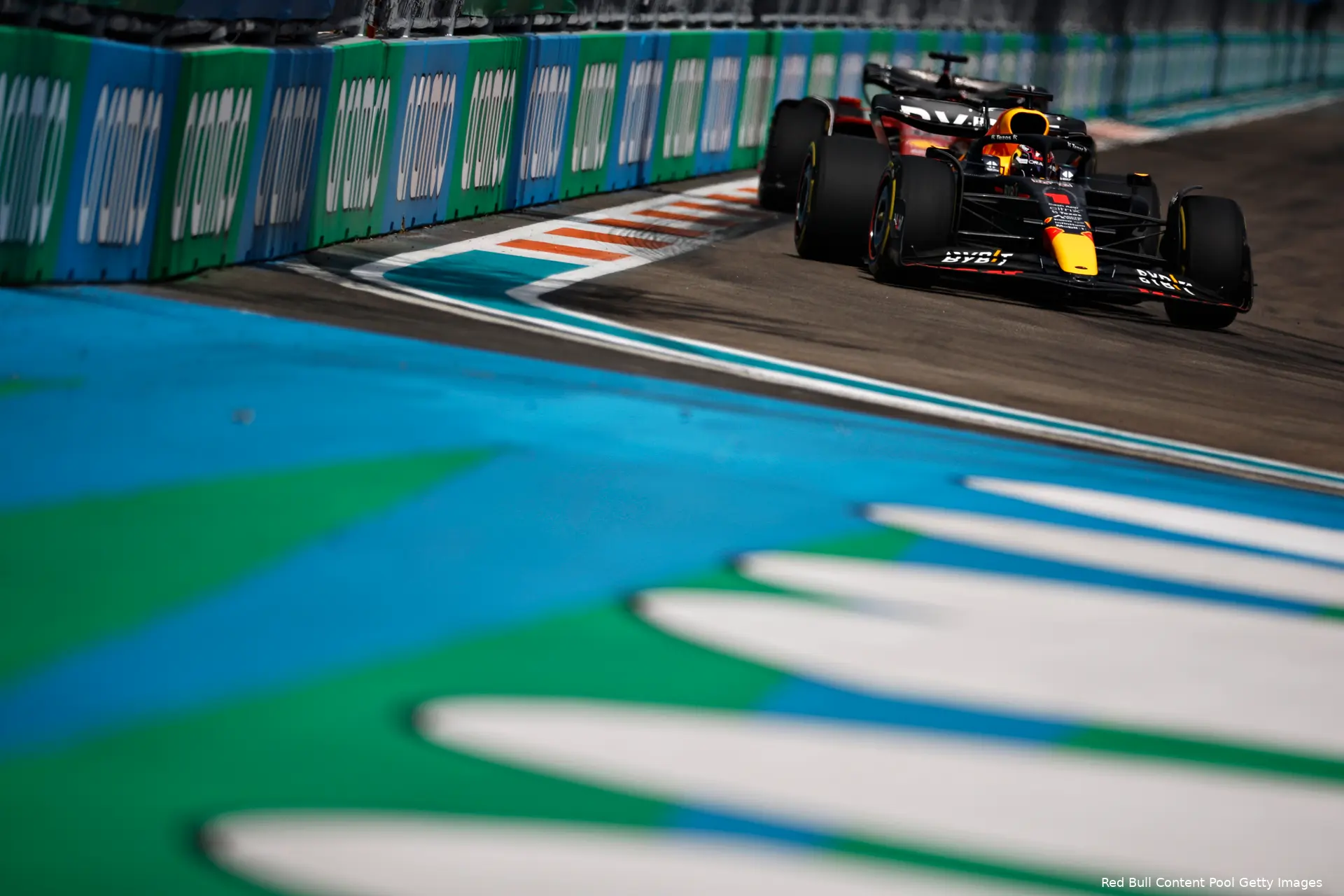 Max Verstappen Charles Leclerc Red Bull Racing Ferrari GP Miami