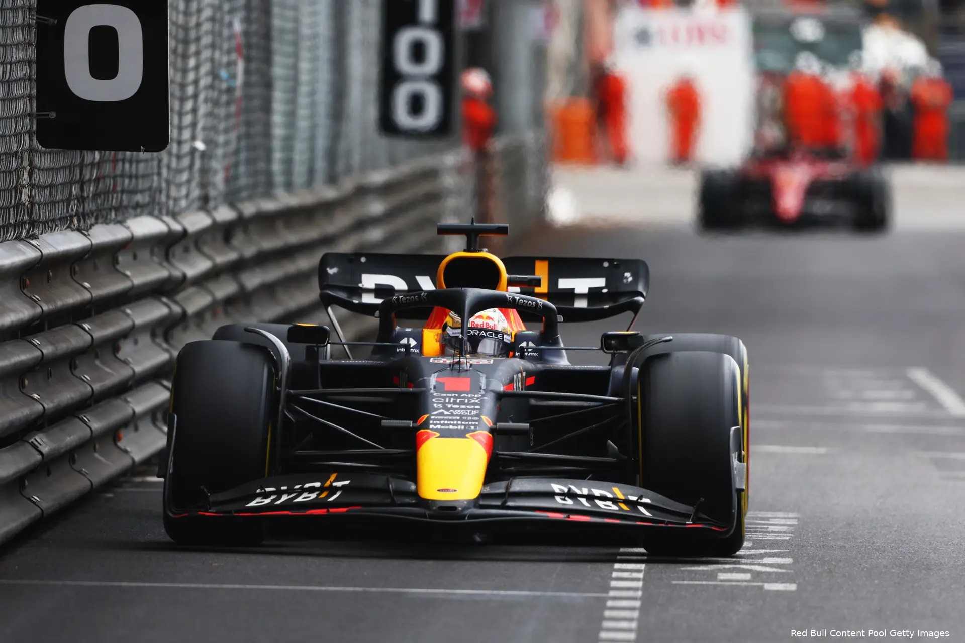 Verstappen in race Monaco 2022