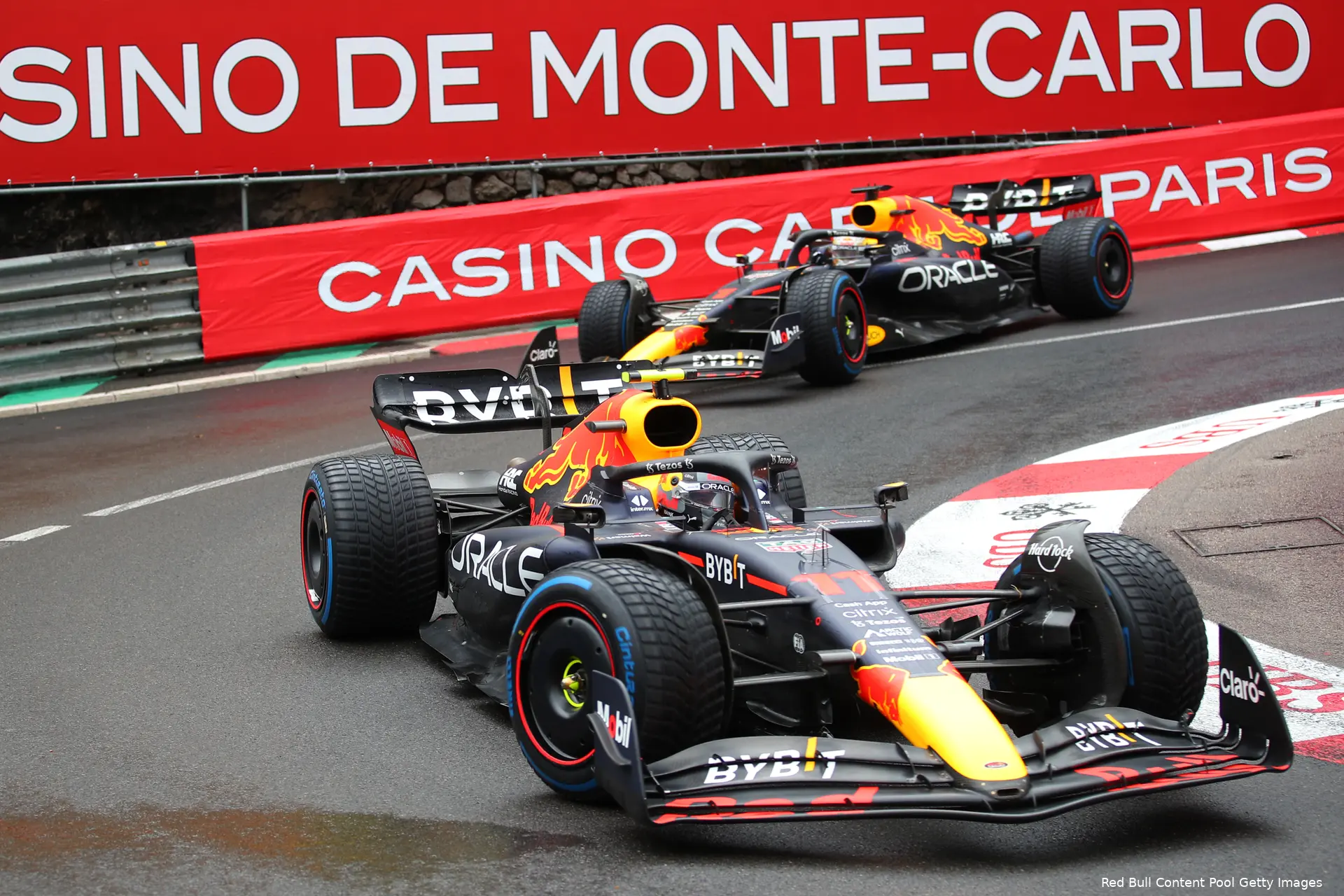 Verstappen Perez race Monaco 2022