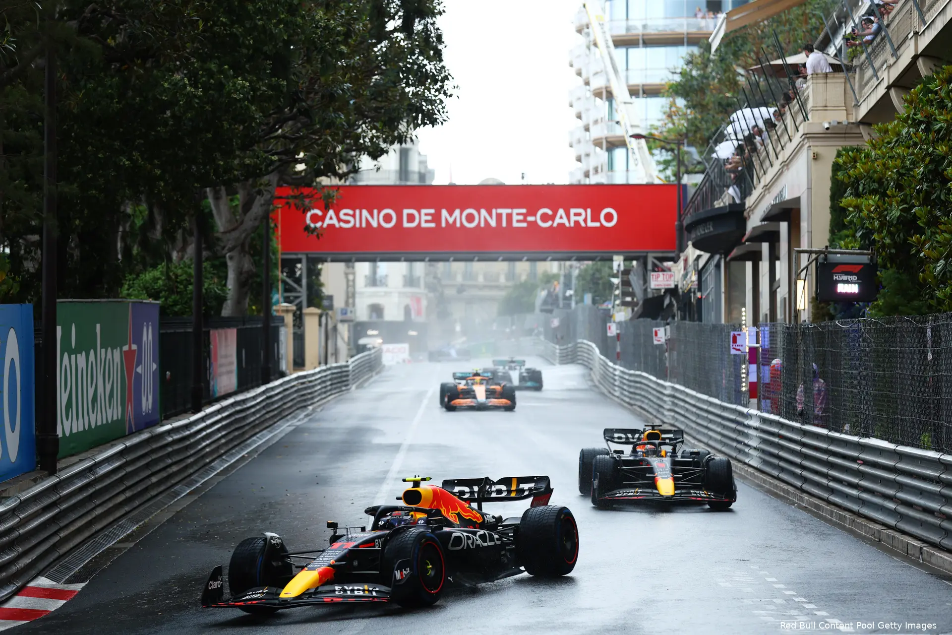 Verstappen Red Bull regen race Monaco 2022