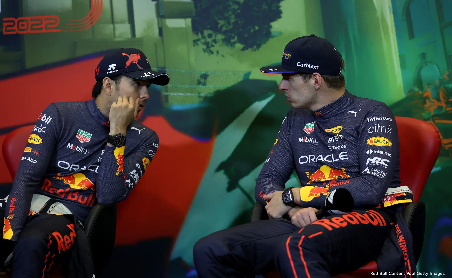 max verstappen sergio perez baku