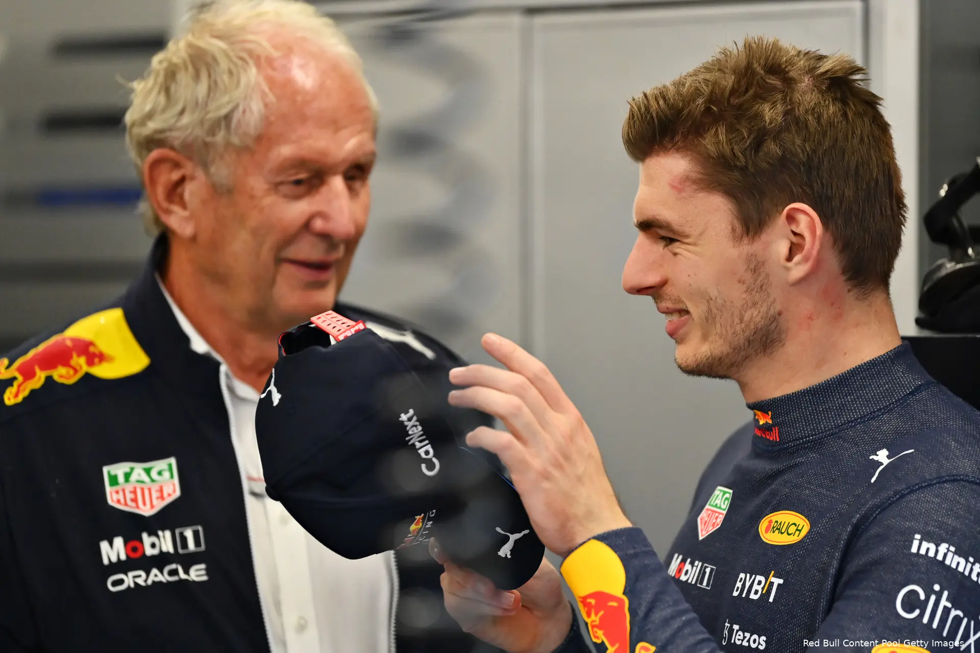 Helmut Marko Max Verstappen Red Bull Racing GP Hongarije 2022