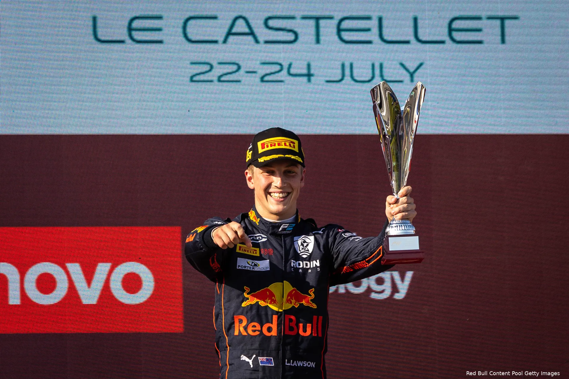 Liam Lawson Carlin Red Bull Junior Team Frankrijk 2022 F2