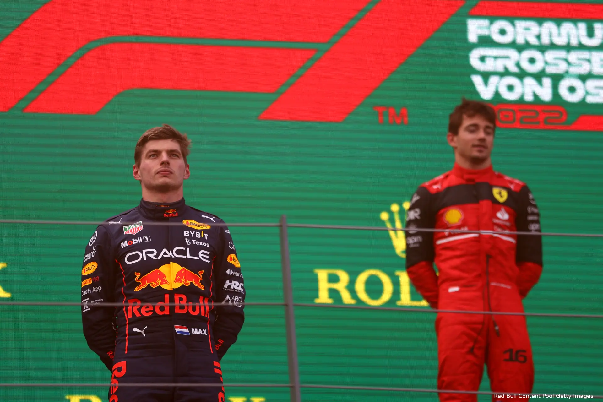 Max Verstappen Charles Leclerc