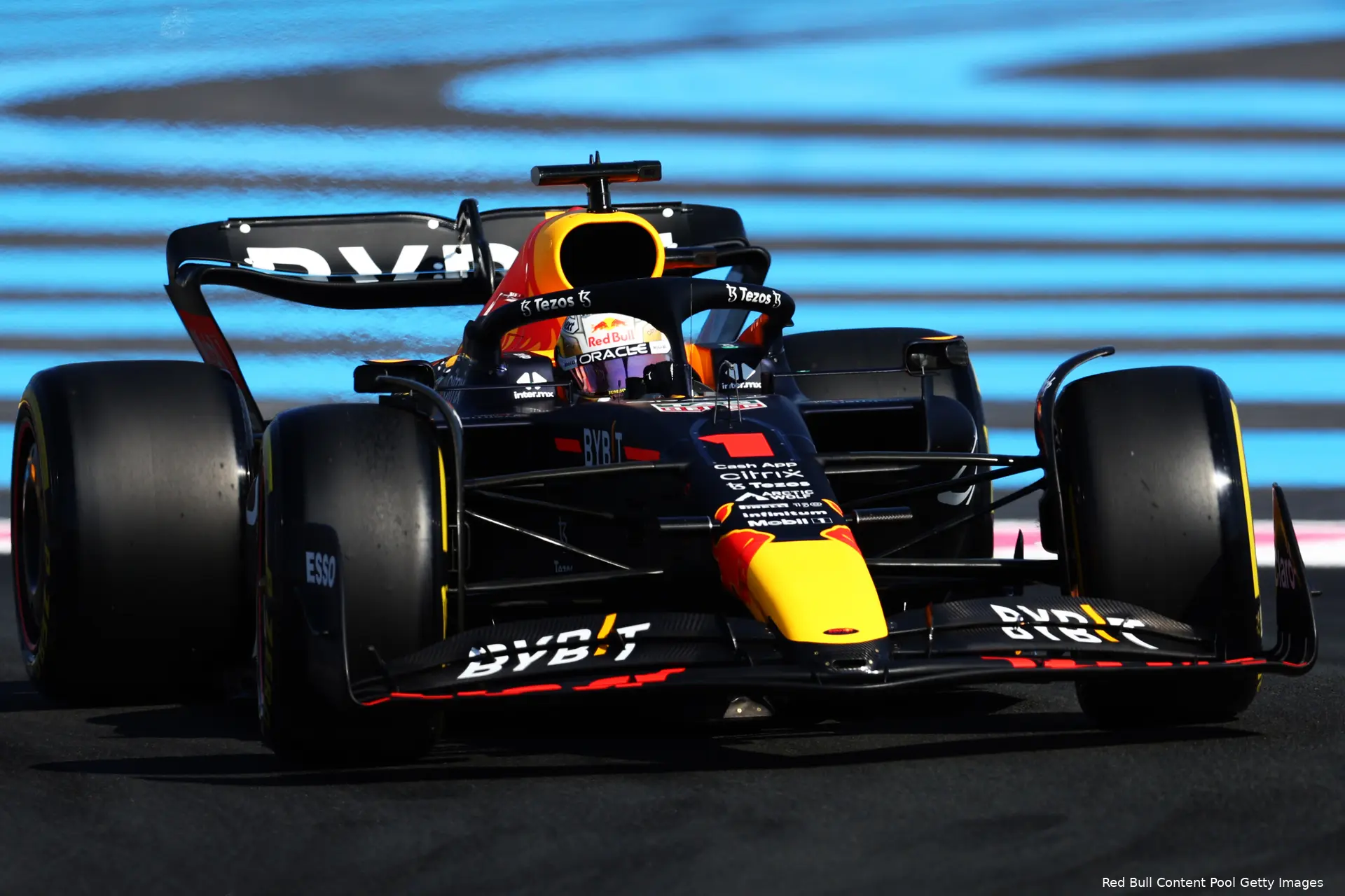 Max Verstappen RB18 Red Bull Racing GP Frankrijk 2022