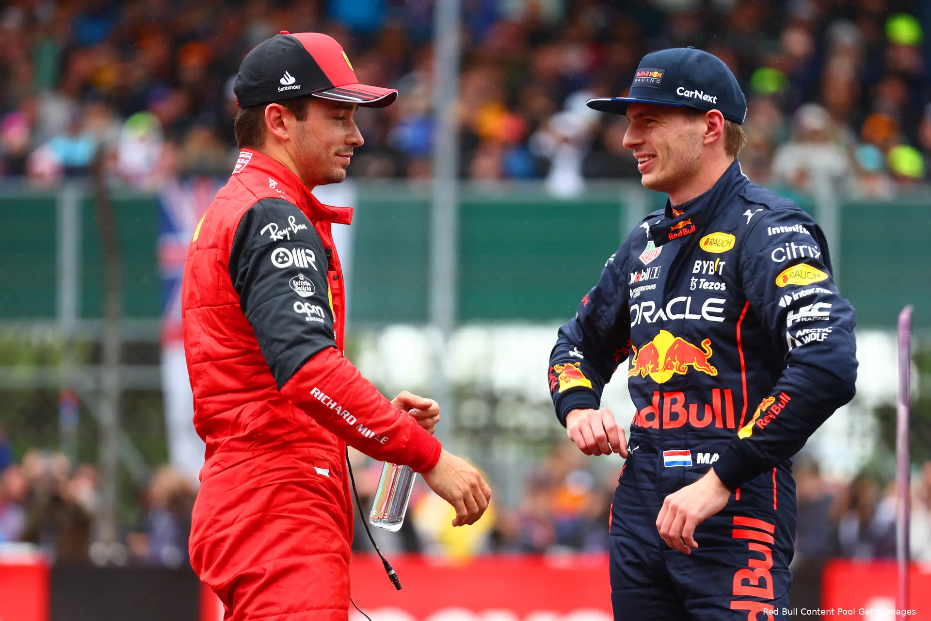 Verstappen Leclerc kwalificatie Engeland 2022
