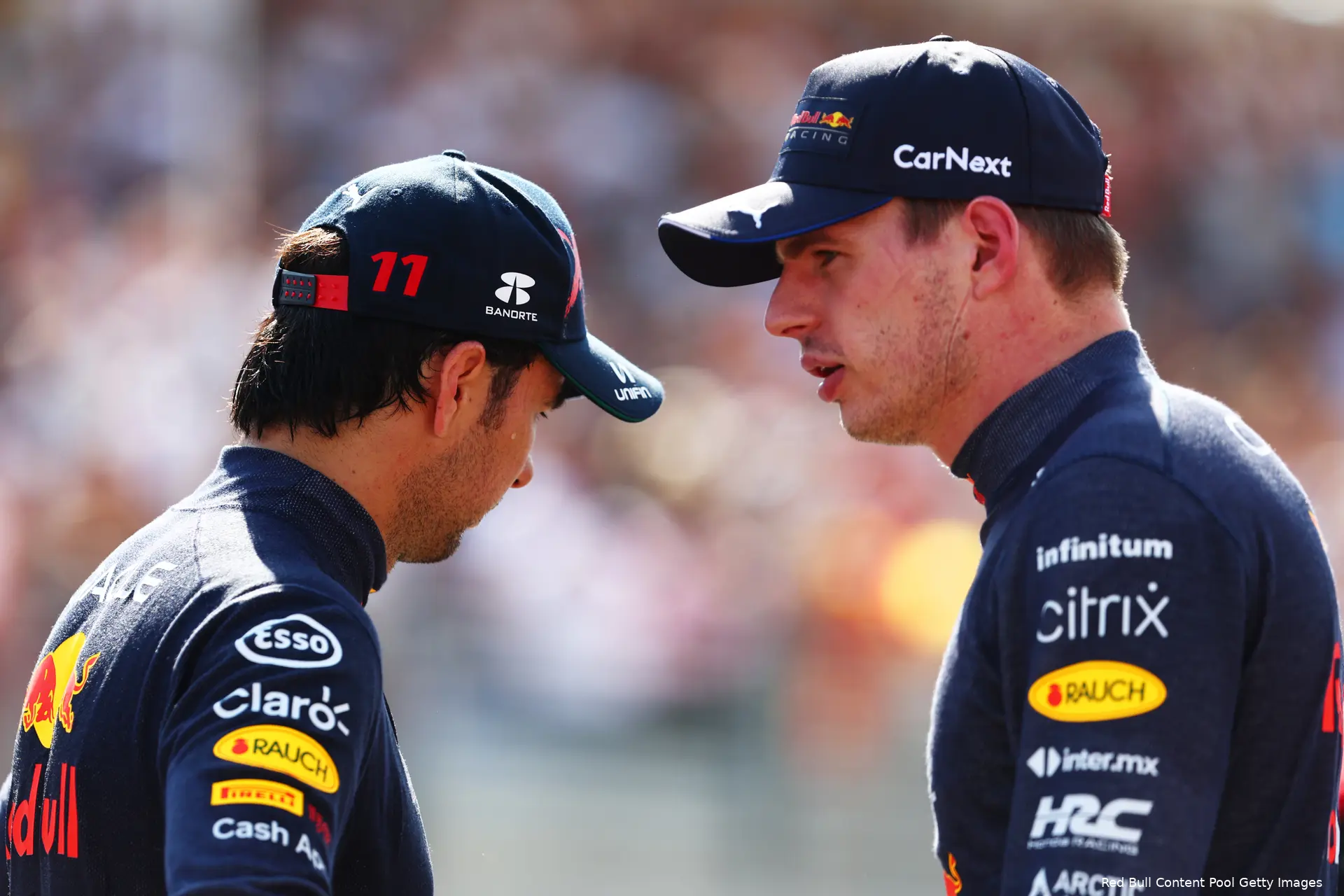 Verstappen Pérez afloop kwalificatie Frankrijk 2022