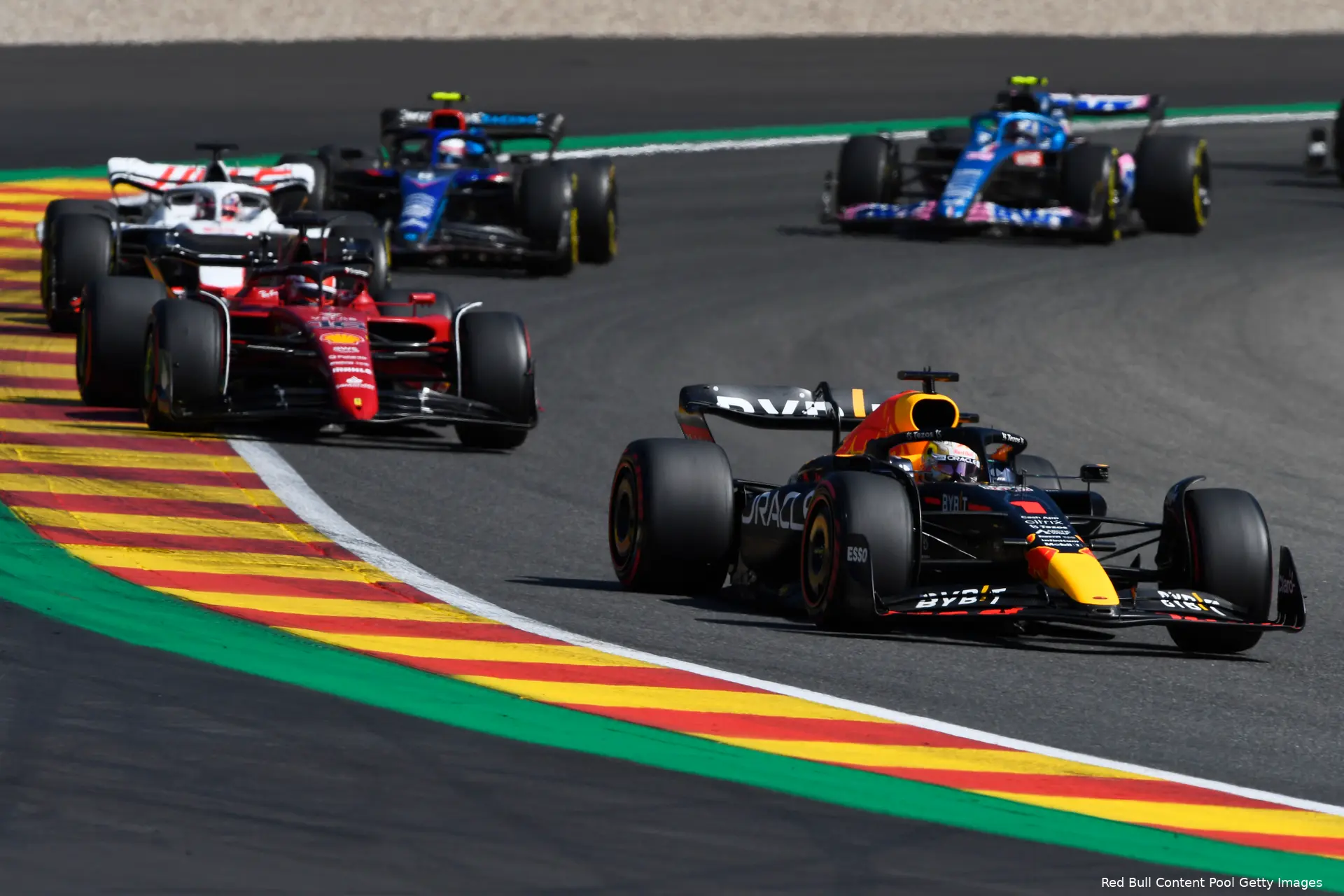 Max Verstappen RB18 Red Bull Racing F1 GP België 2022