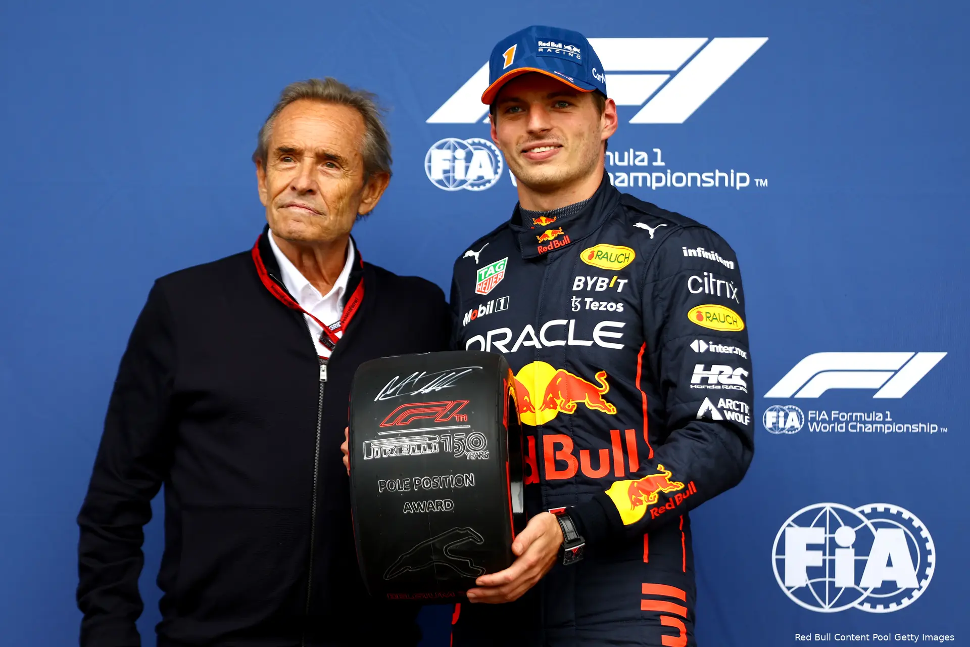 Verstappen kwalificatie band Belgie 2022