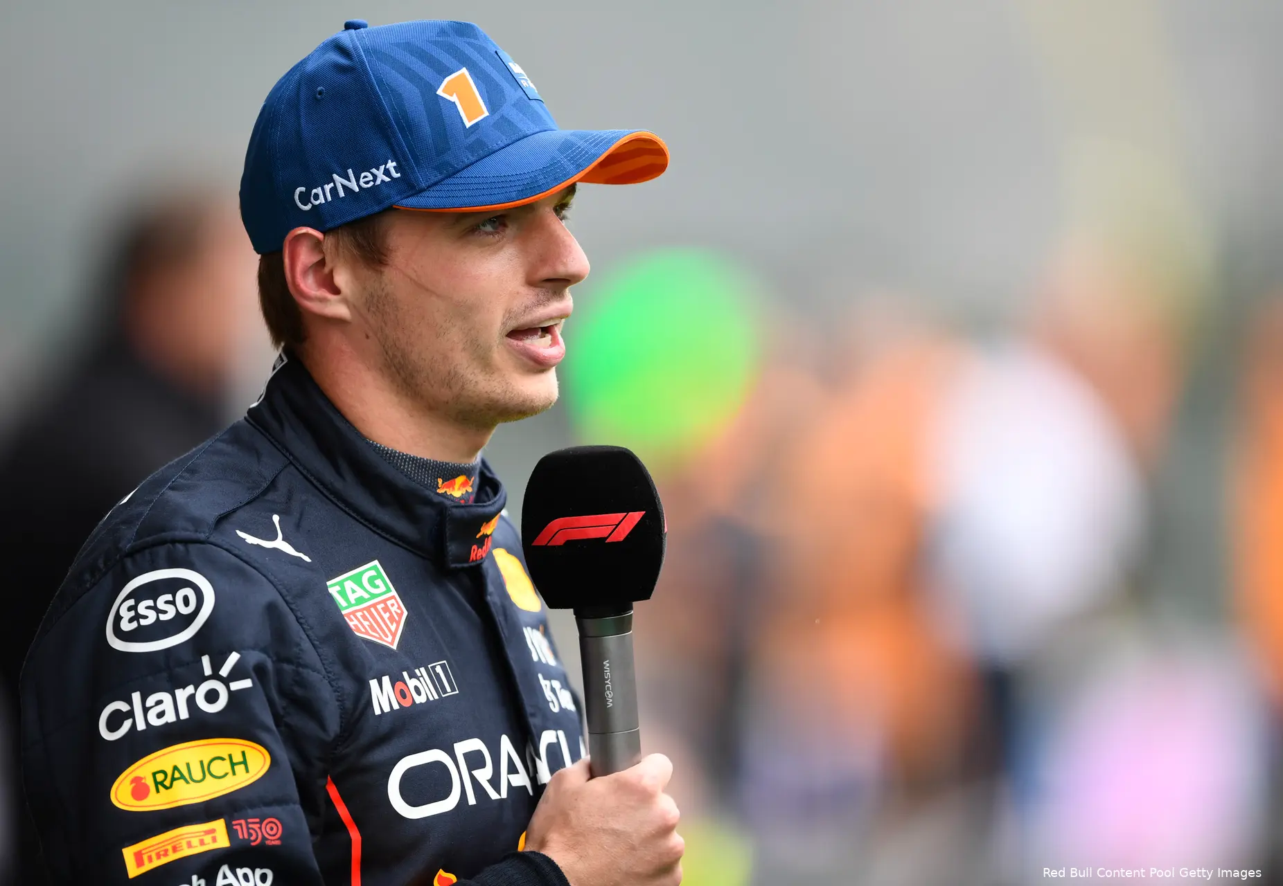 verstappen kwalificatie microfoon belgie 2022