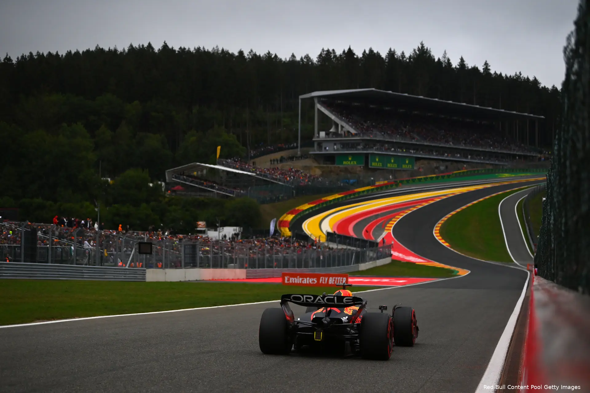 verstappen onderweg kwalificatie belgie 2022