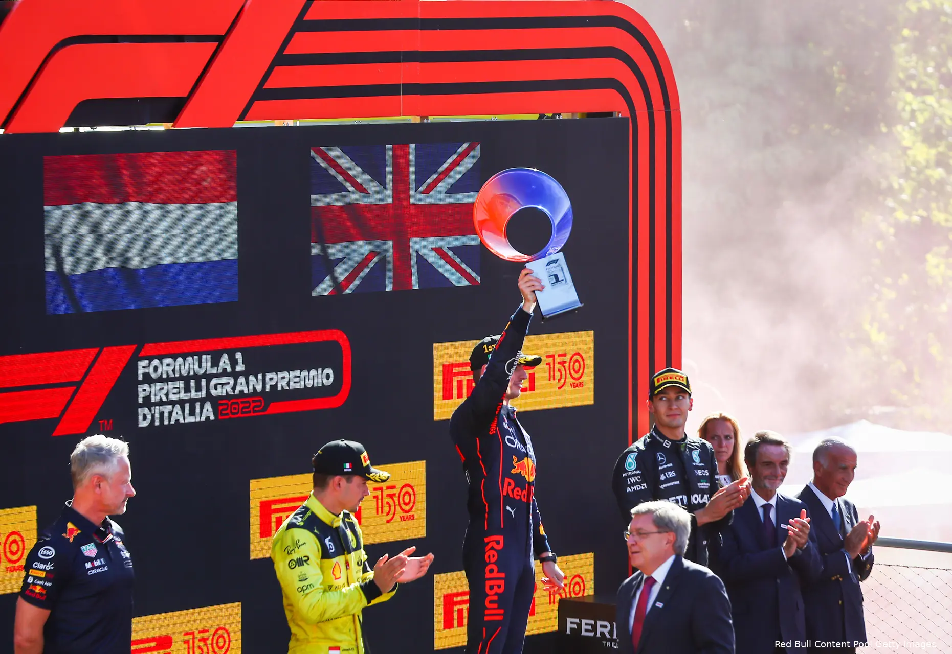 Max Verstappen Red Bull Racing F1 GP Italië 2022