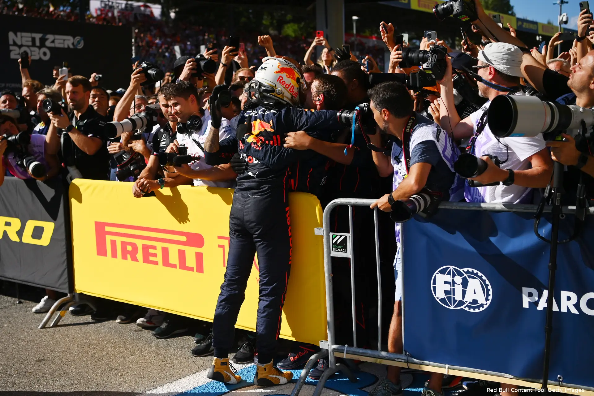 Max Verstappen Red Bull Racing F1 GP Italië 2022