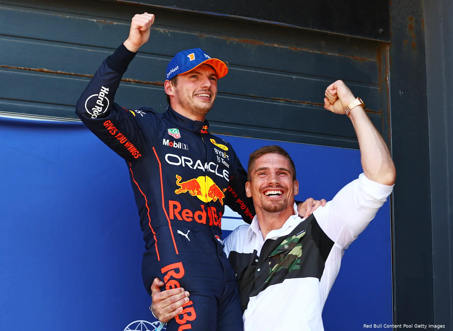 Max Verstappen Rico Verhoeven Red Bull Racing F1 GP Nederland 2022