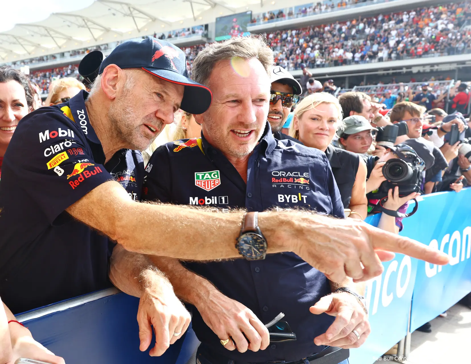 adrian newey christian horner red bull racing f1 gp verenigde staten 2022