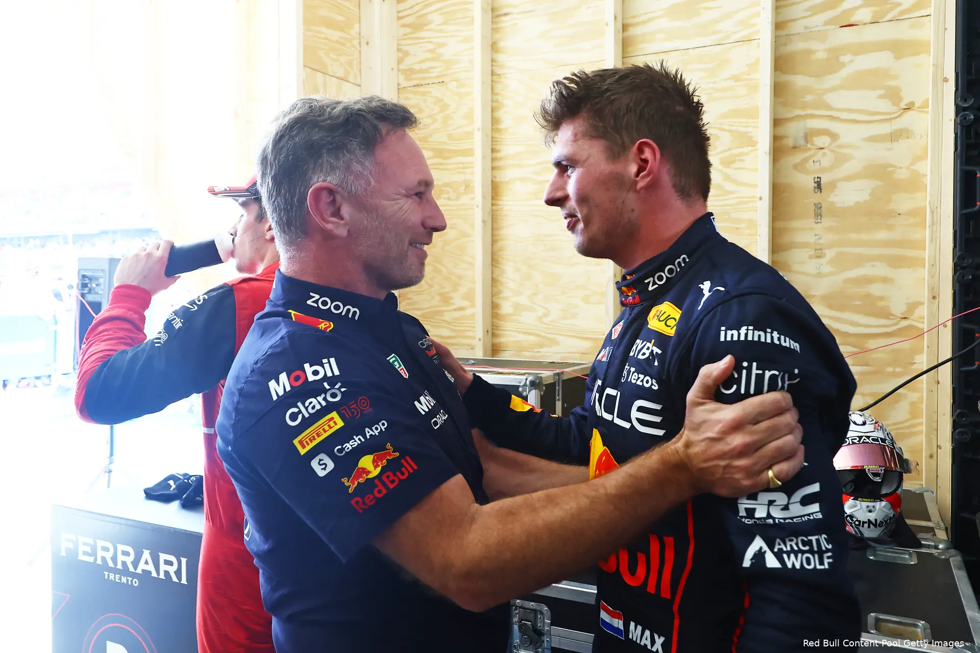 Christian Horner Max Verstappen Red Bull Racing F1 GP Verenigde Staten 2022