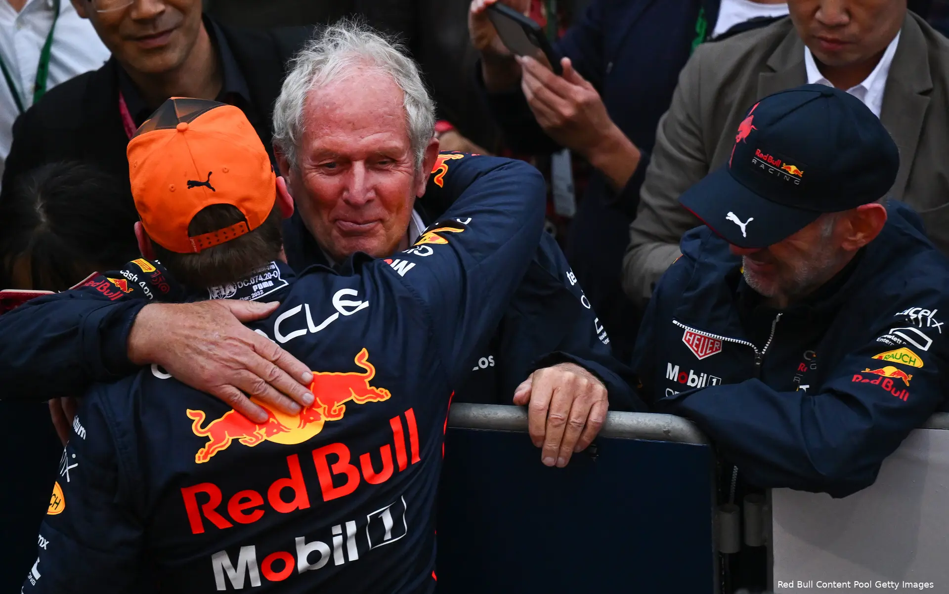 Helmut Marko Max Verstappen Red Bull Racing F1 GP Japan 2022