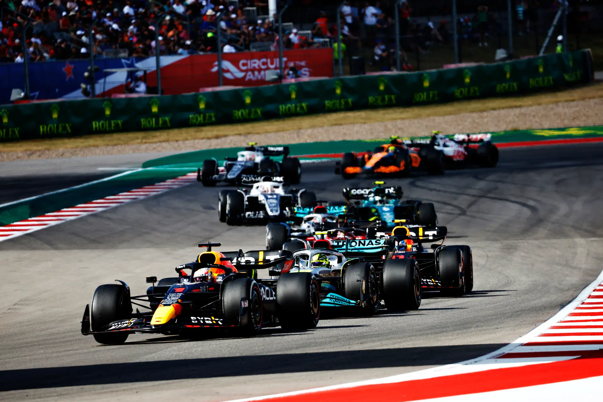 Max Verstappen RB18 Red Bull Racing F1 GP Verenigde Staten 2022