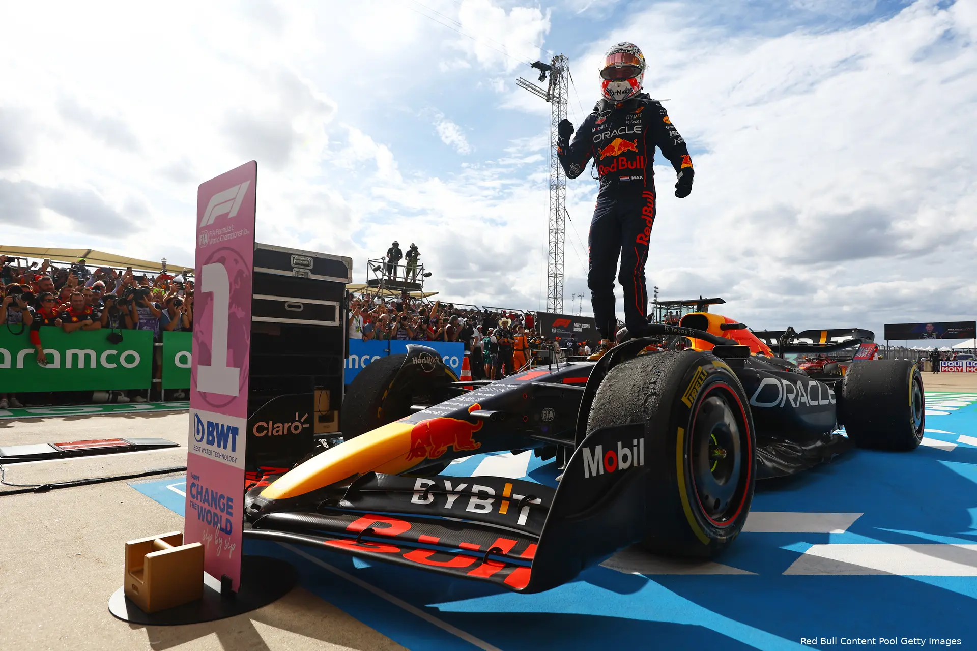 Max Verstappen RB18 Red Bull Racing F1 GP Verenigde Staten 2022