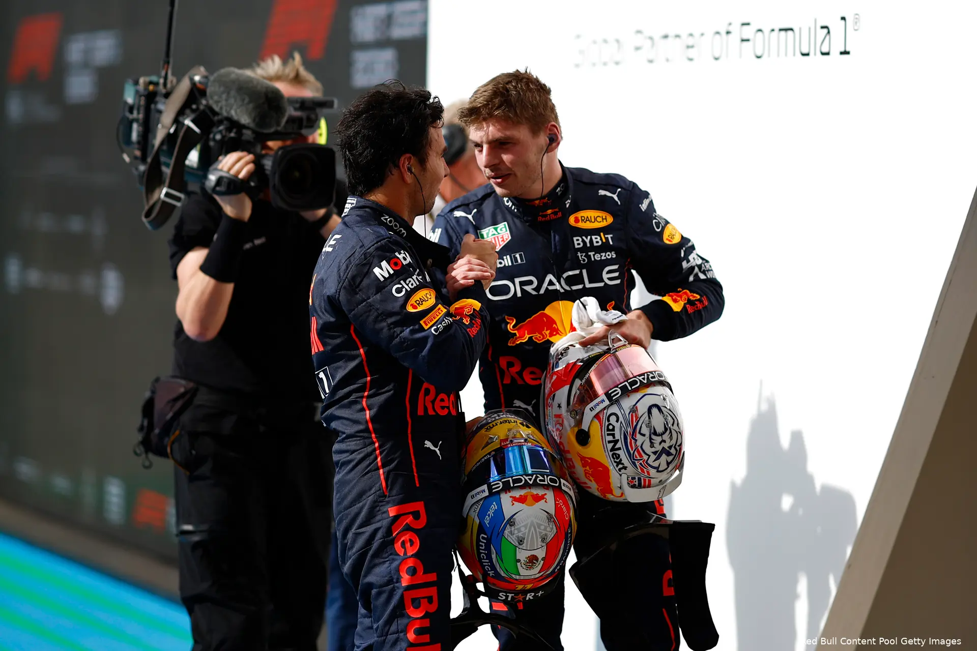 Max Verstappen Sergio Pérez Red Bull Racing F1 GP Verenigde Staten 2022