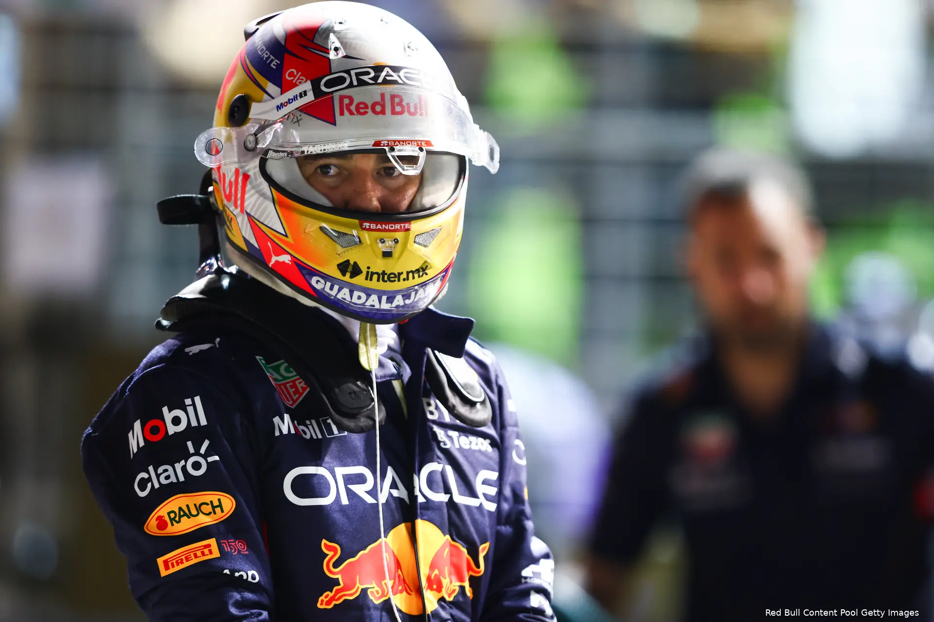 Perez kwalificatie helm Singapore 2022