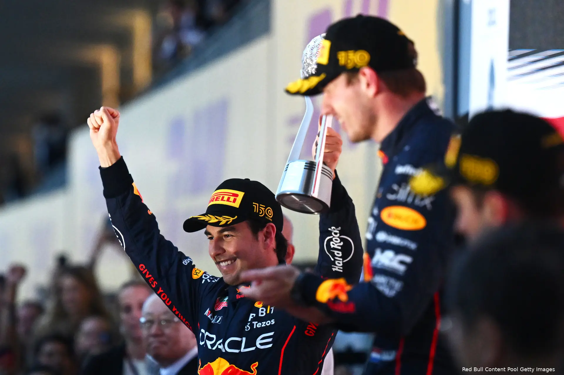 Sergio Pérez Max Verstappen Red Bull Racing F1 GP Japan 2022