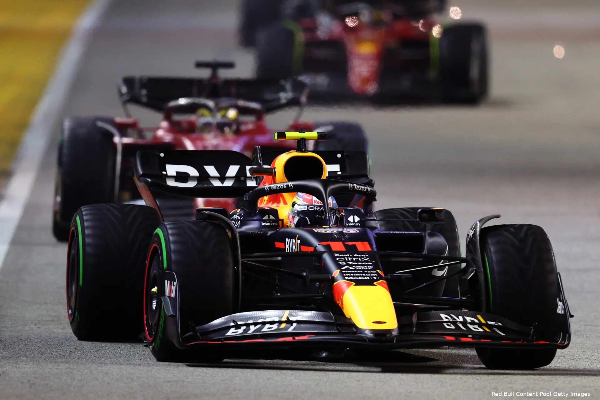 Sergio Pérez RB18 Red Bull Racing F1 GP Singapore 2022
