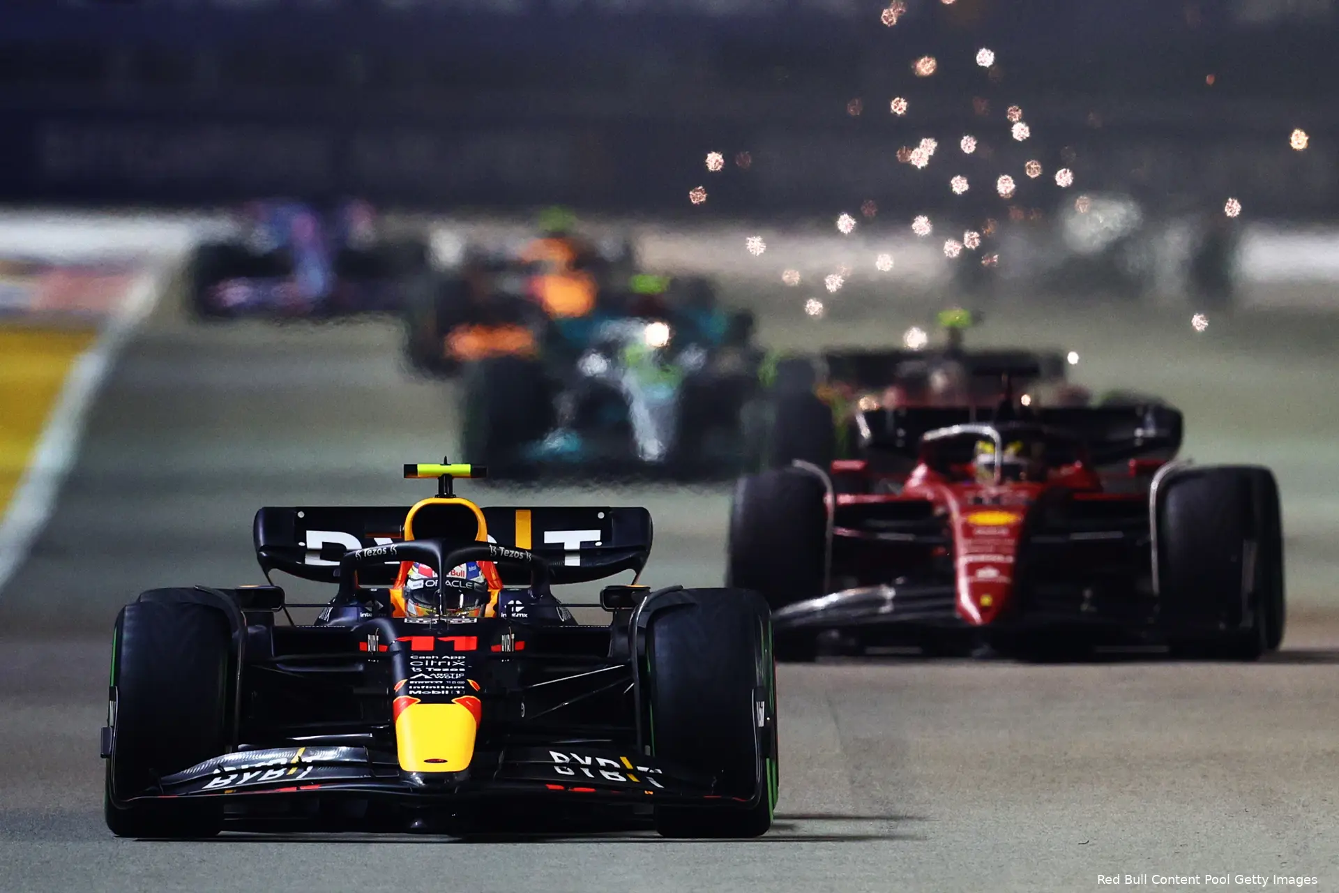 Sergio Pérez RB18 Red Bull Racing F1 GP Singapore 2022