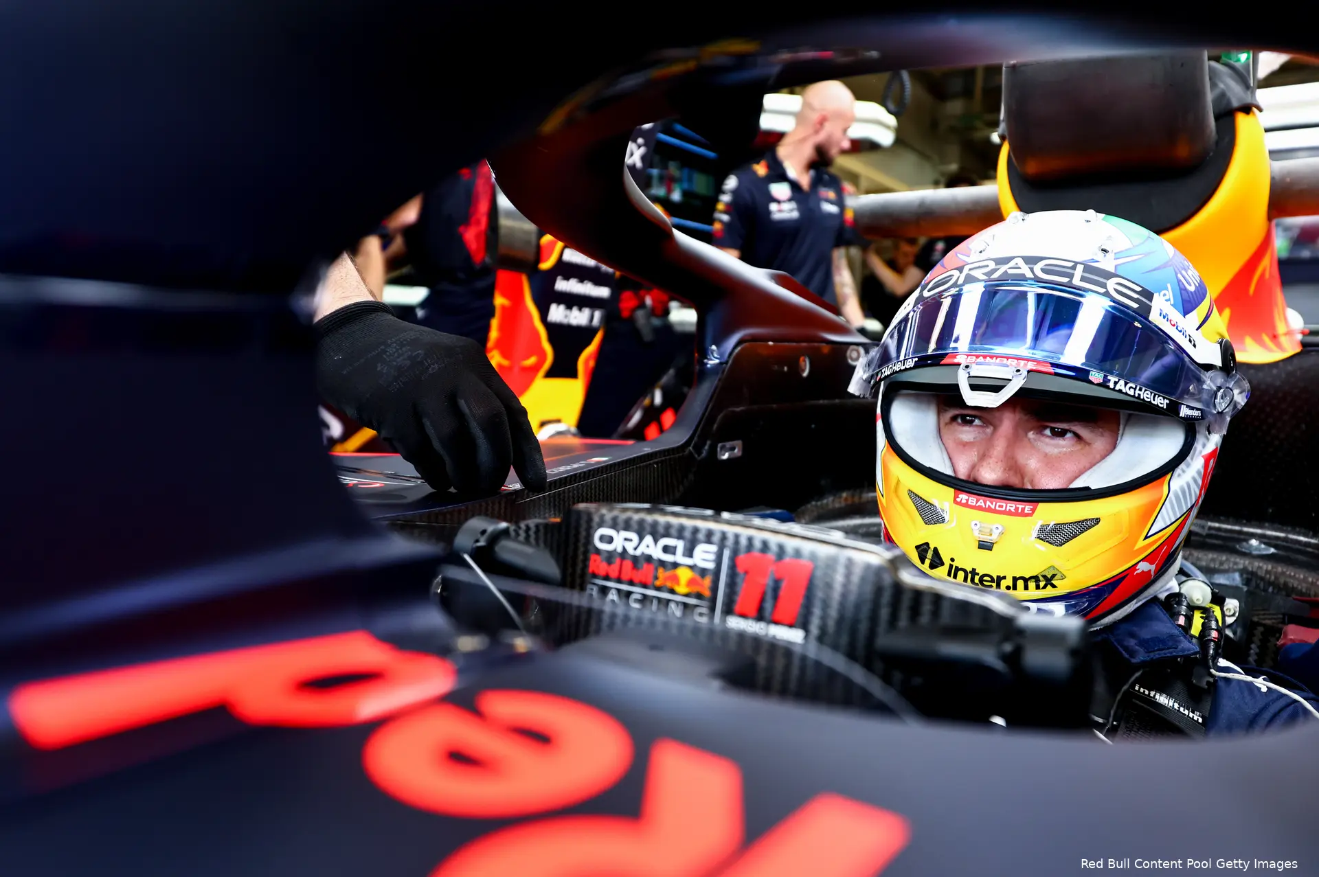 Sergio Perez Red Bull Racing Verenigde Staten