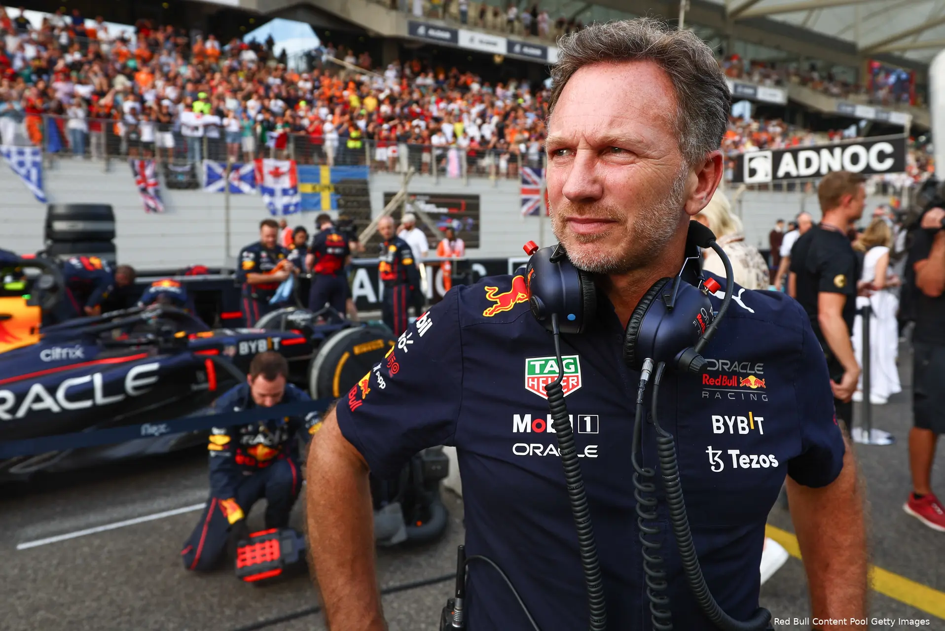 Christian Horner Red Bull Racing F1 GP Abu Dhabi 2022
