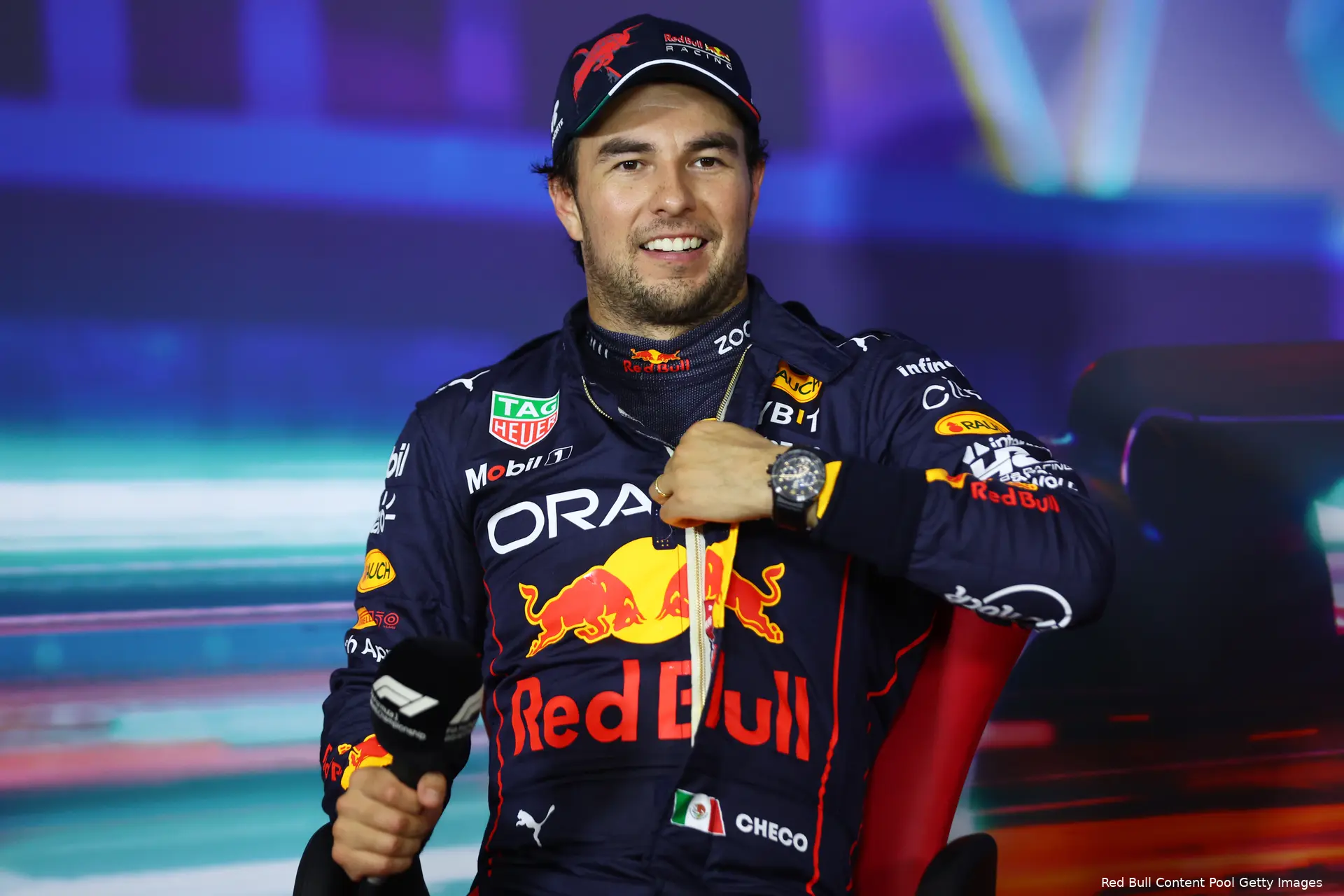 Sergio Pérez Red Bull Racing F1 GP Abu Dhabi 2022