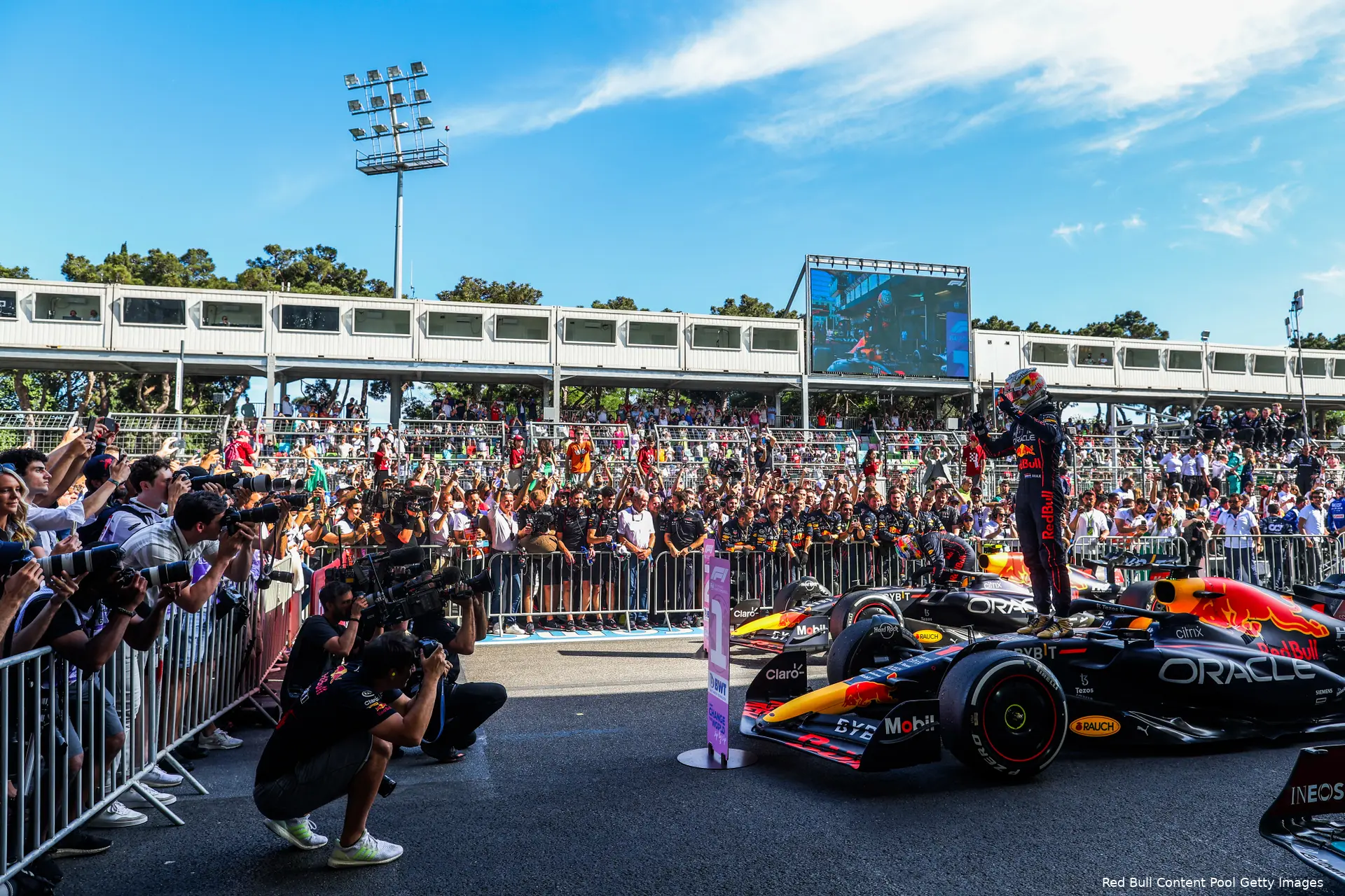 verstappen red bull azerbeidzjan baku 2022