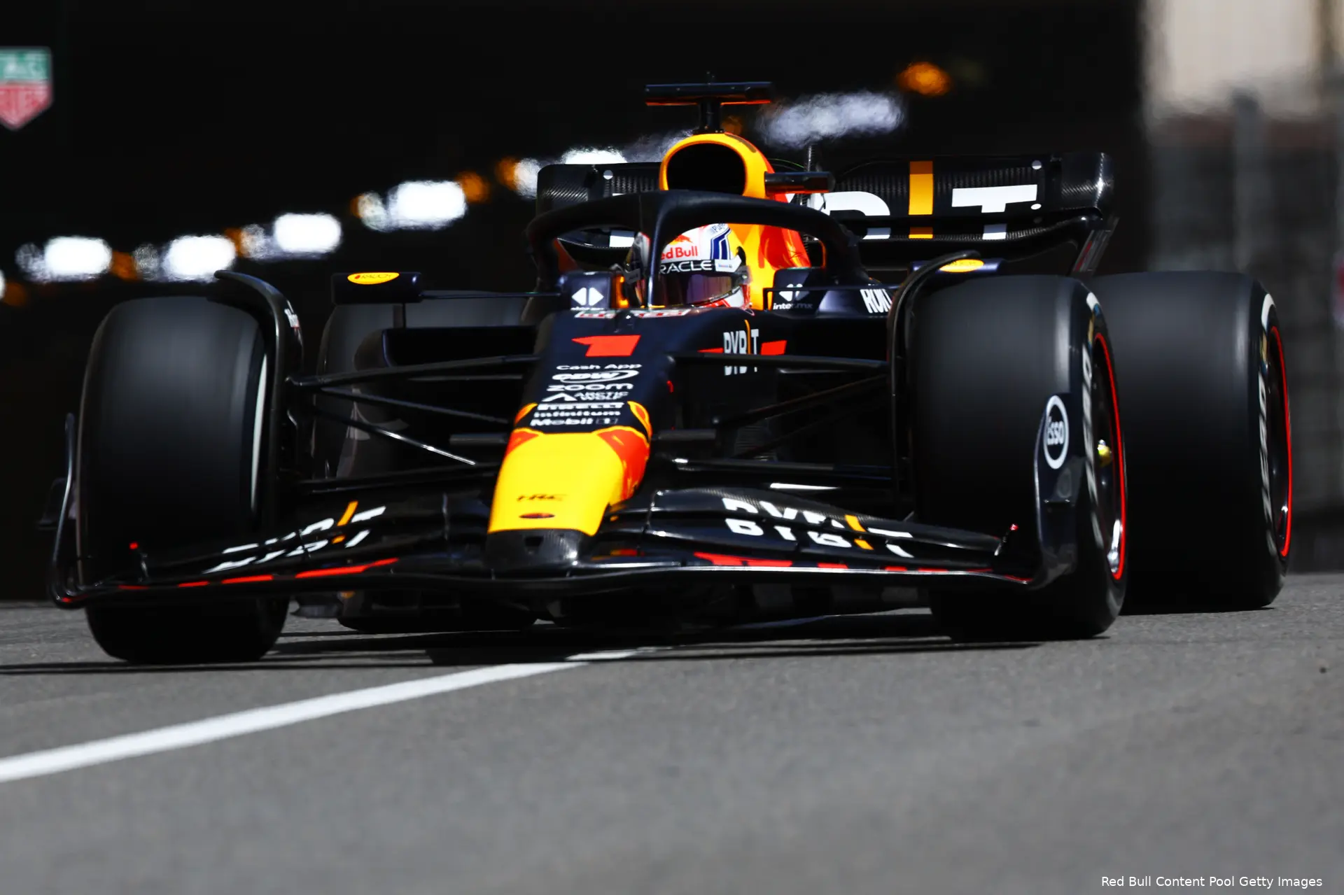 max verstappen rb19 red bull racing f1 gp monaco 2023