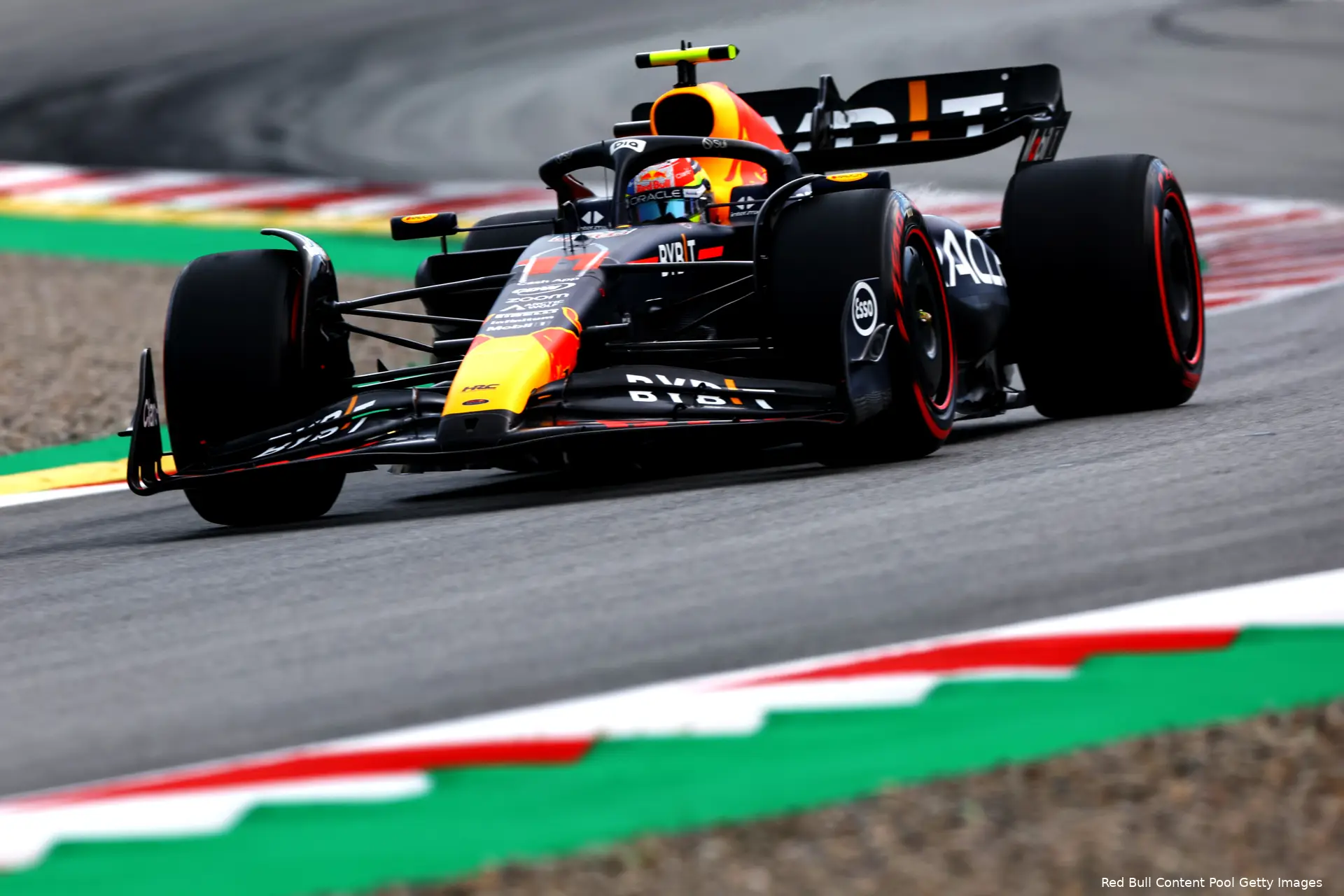 sergio perez rb19 red bull racing f1 gp spanje 2023
