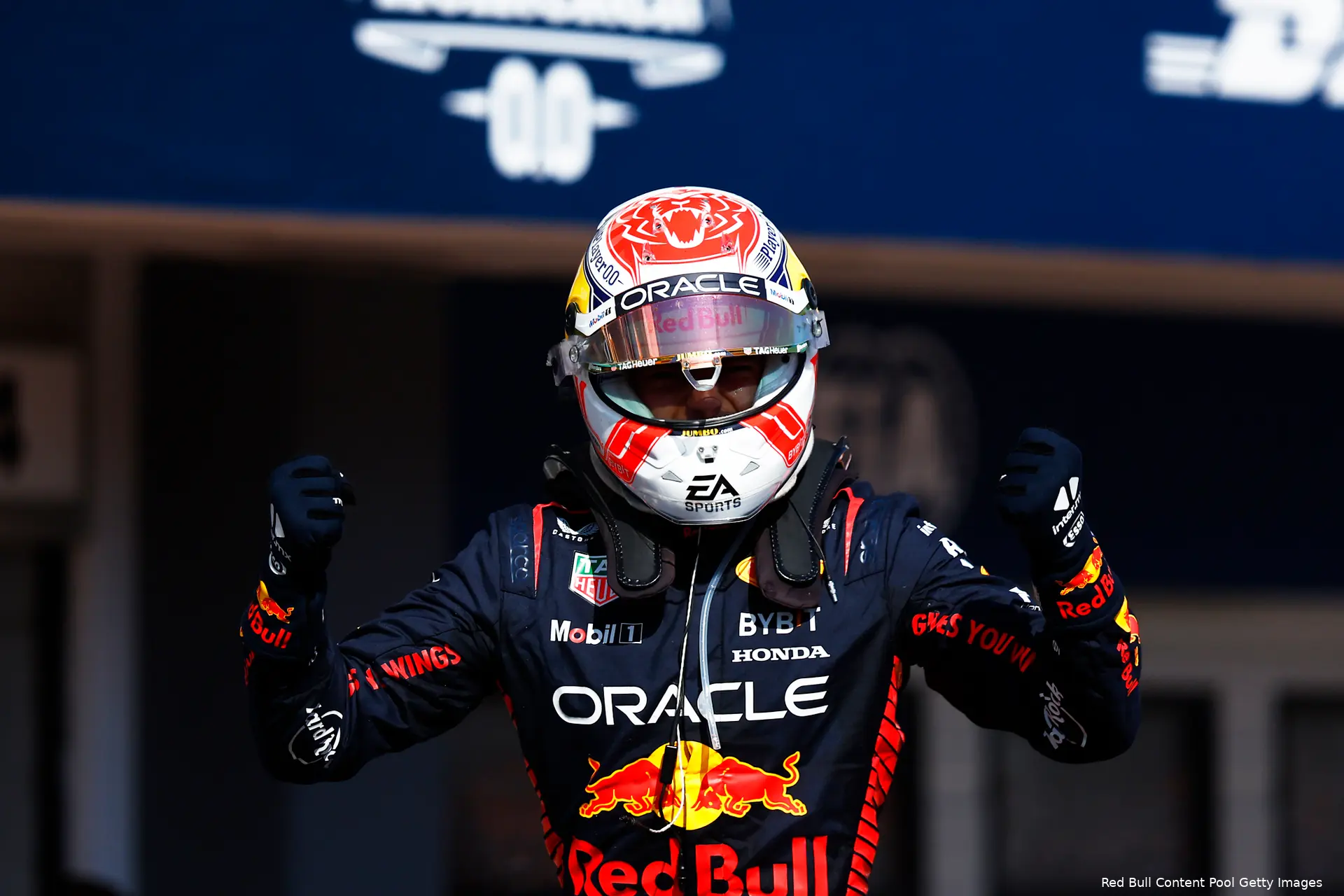max verstappen rb19 hongarije