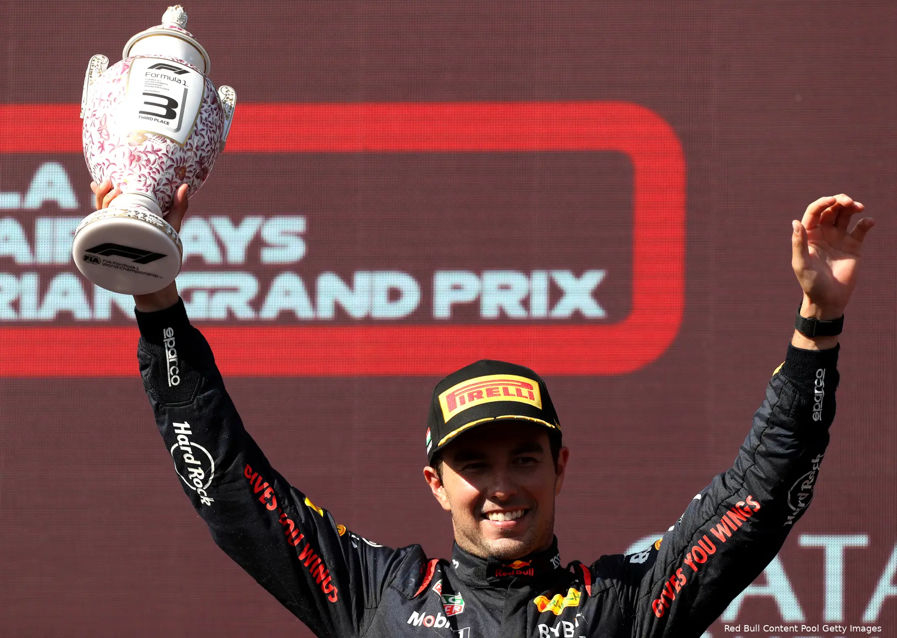 perez podium hongarije