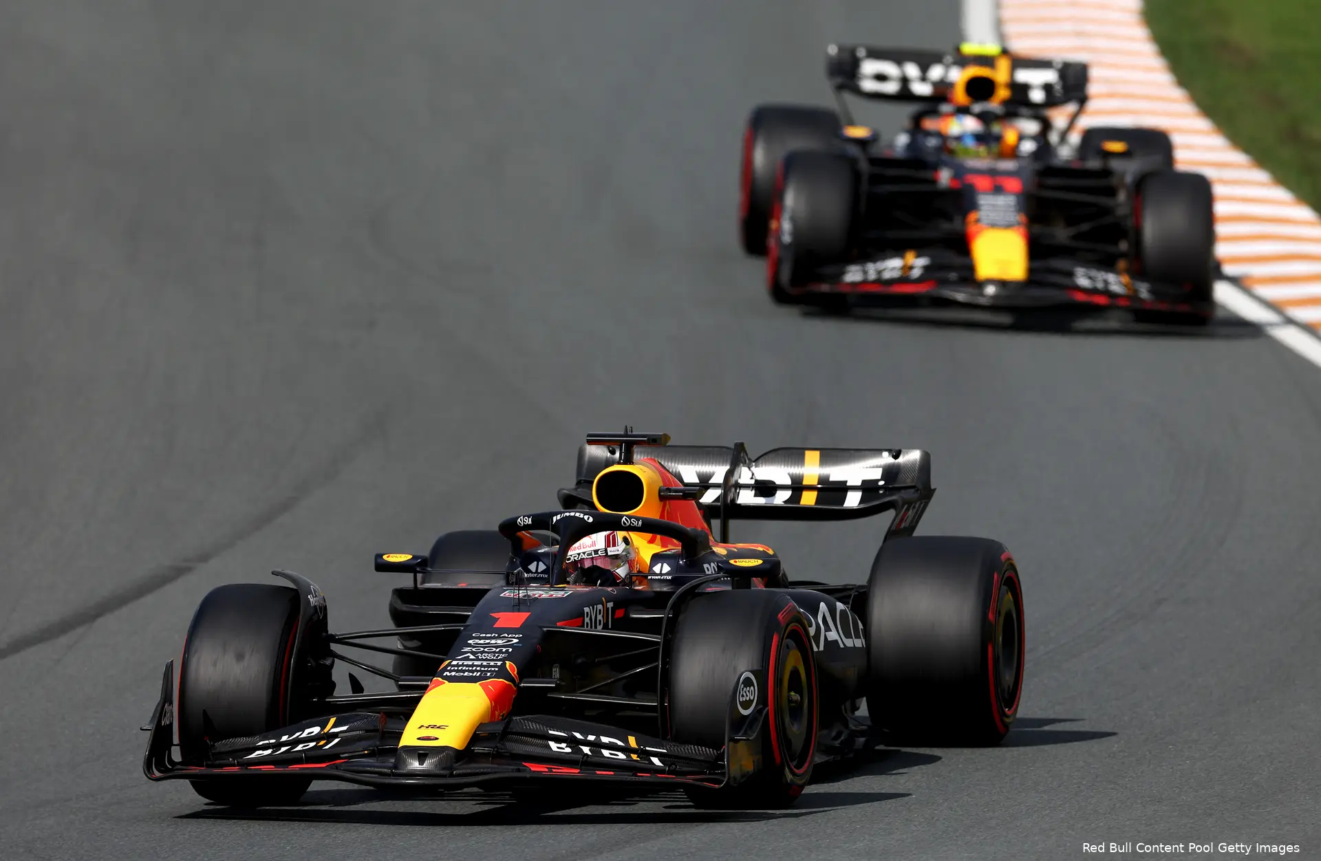 verstappen perez red bull race zandvoort gp nederland 2023